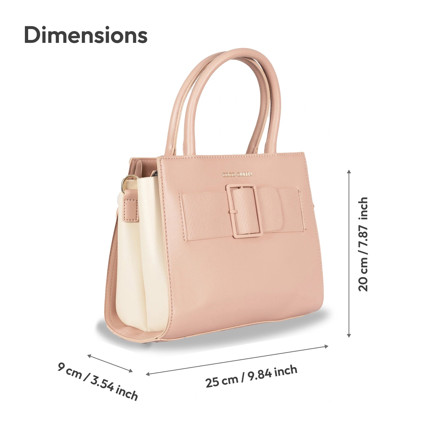 Elegant Foam-Finish Faux Leather Hand & Sling Bag with Scarf Accent & Gold Detailing