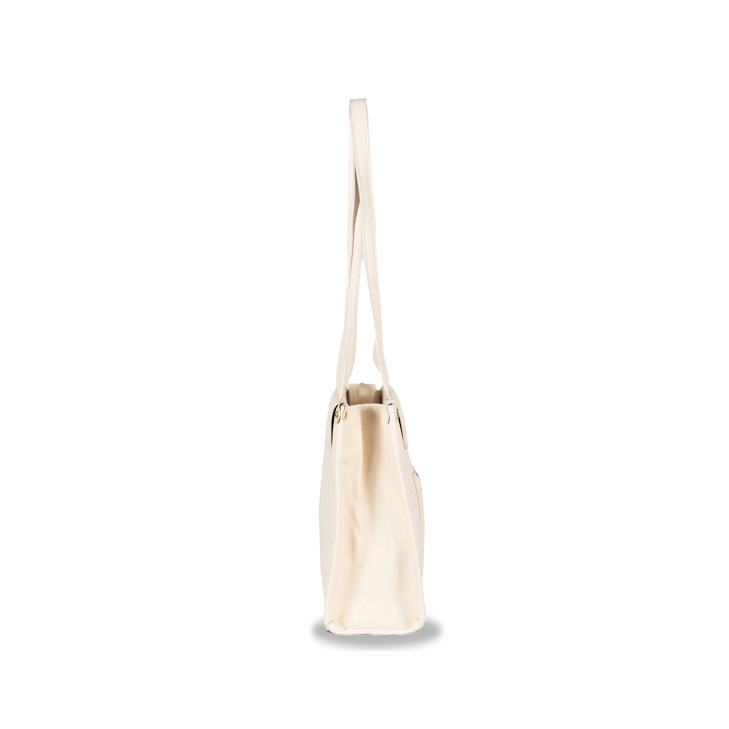 Convertible Faux Leather Hand & Sling Bag β Front Pocket Design & Gold Accents