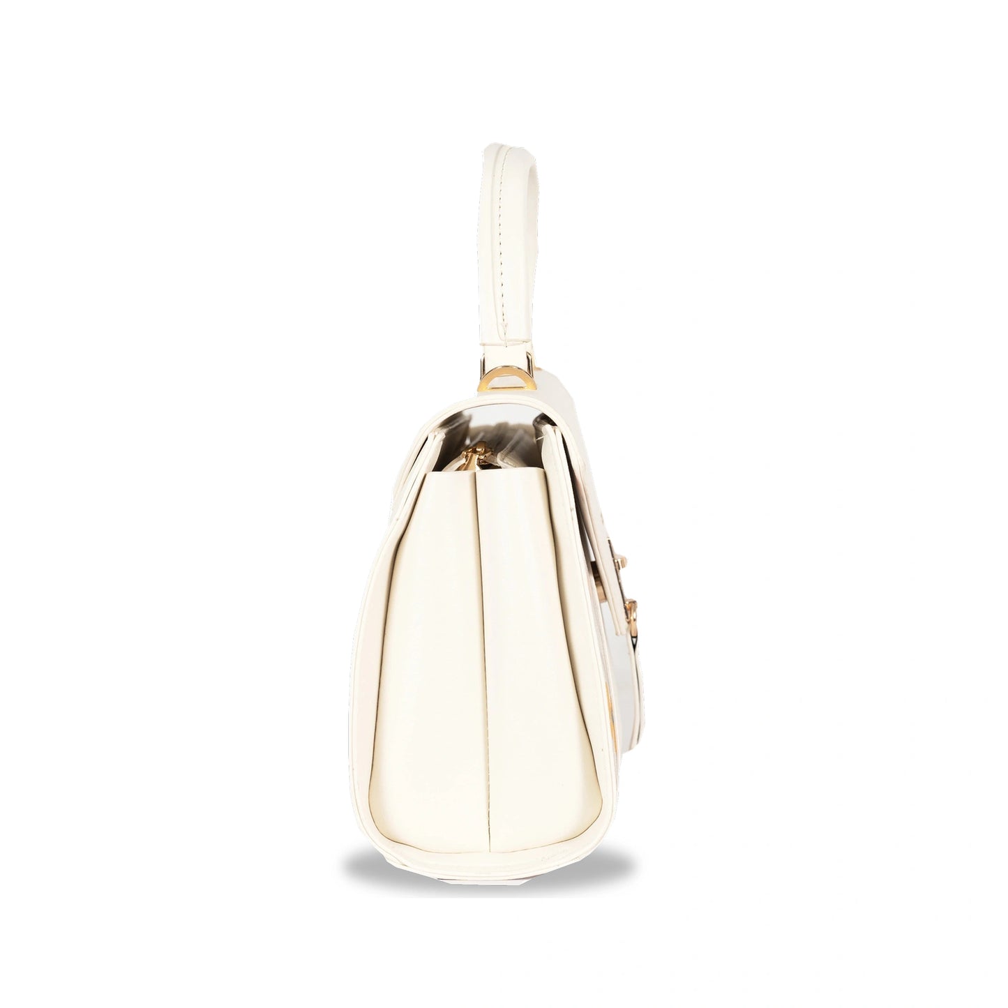 Coco Queen Classy Dual-Use Faux Leather Hand & Sling Bag β Printed Pattern, Tassel & Gold Accents