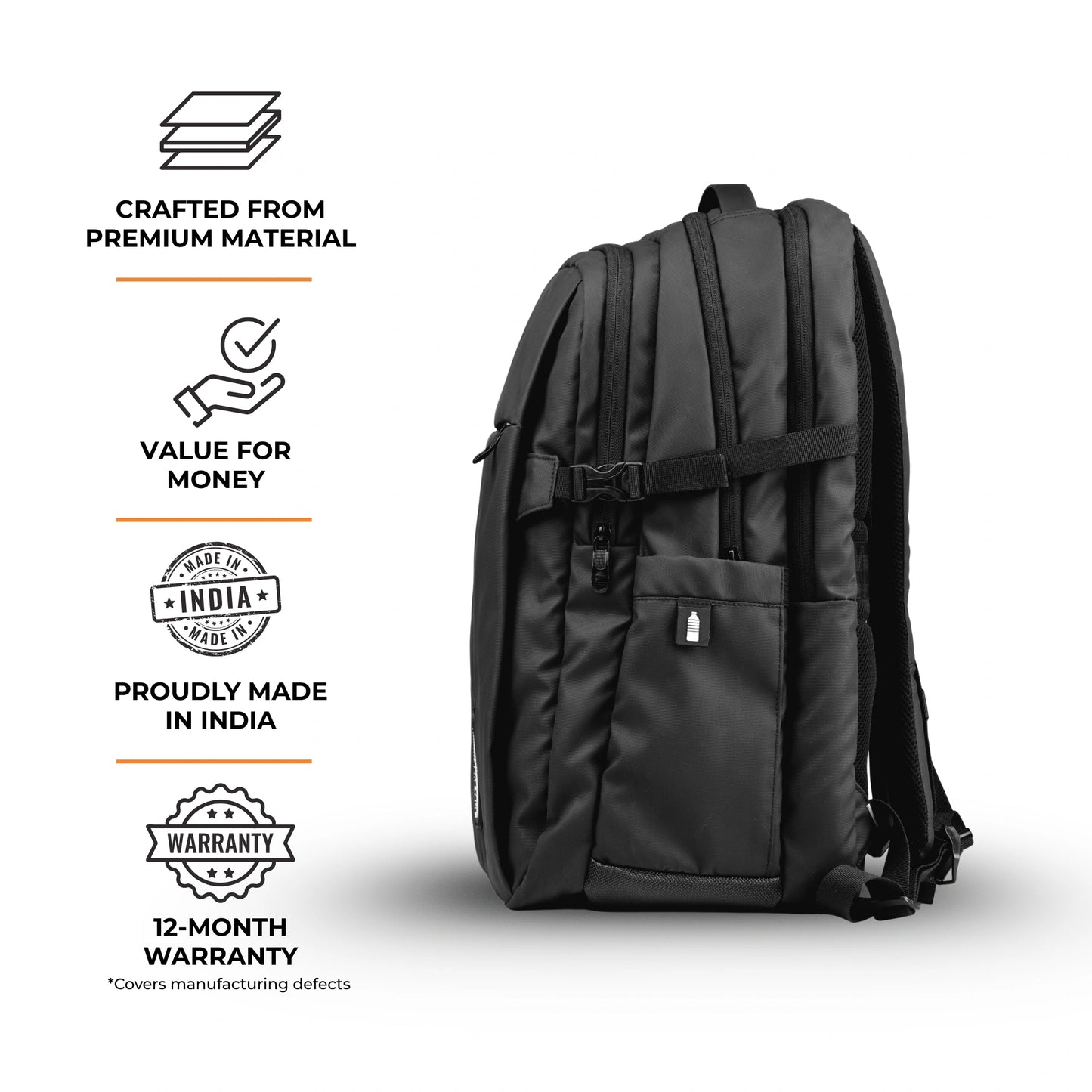 Laptop Backpack - Office, College, & Travel Essential