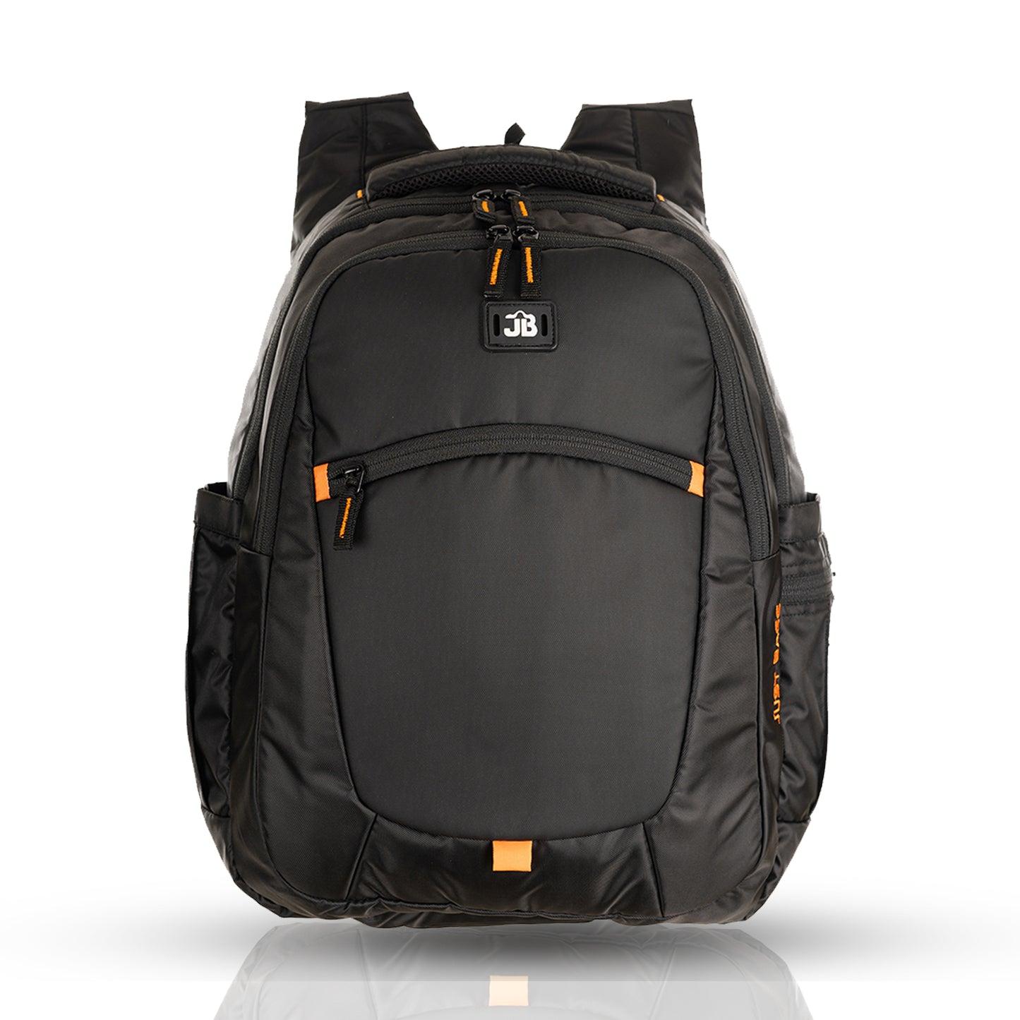 Space Pro Unisex Laptop Backpack (Black Orange)