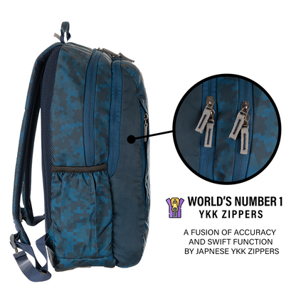 Blaze Unisex Blue Laptop Backpack