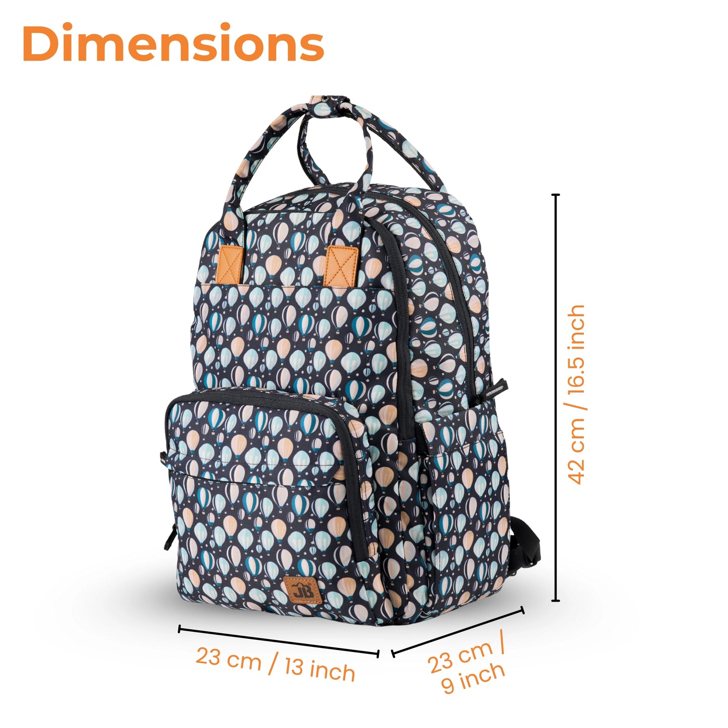 Diaper Bag Backpack - Lightweight, Durable, Travel-Friendly