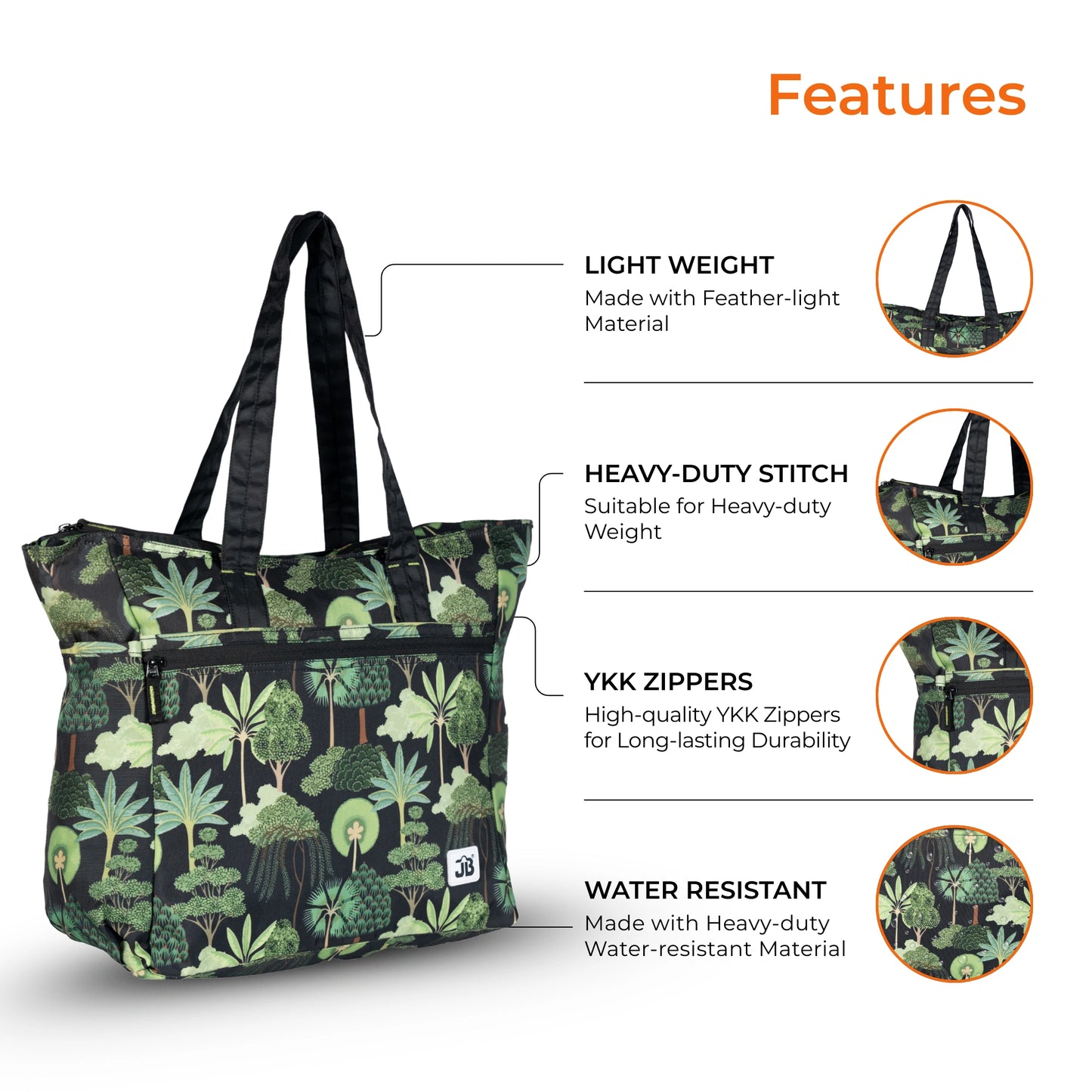 The CarryAll – Perfect Everyday Tote for Shopping, Work, Travel & More | 20.2 L