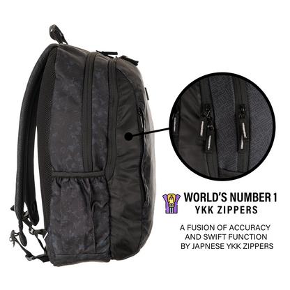 Blaze Unisex Black Laptop Backpack