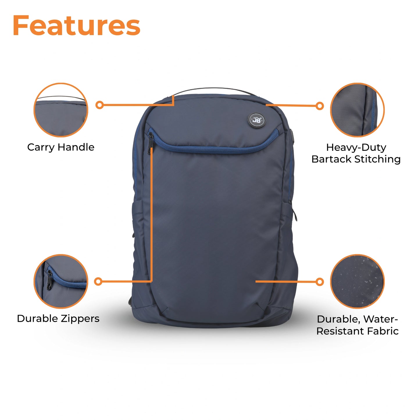 Laptop Backpack - College, Office, & Travel Essential