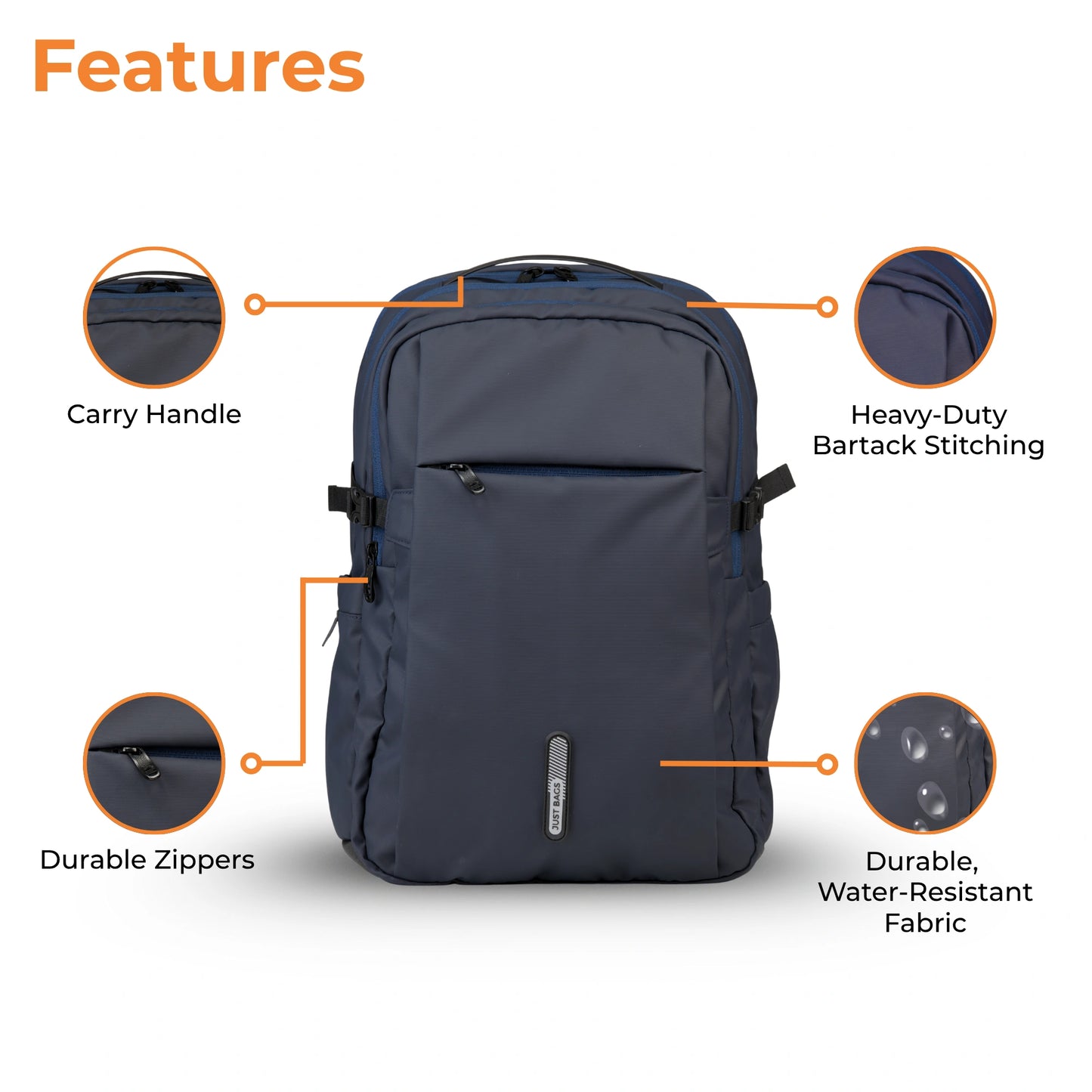 Laptop Backpack - Office, College, & Travel Essential