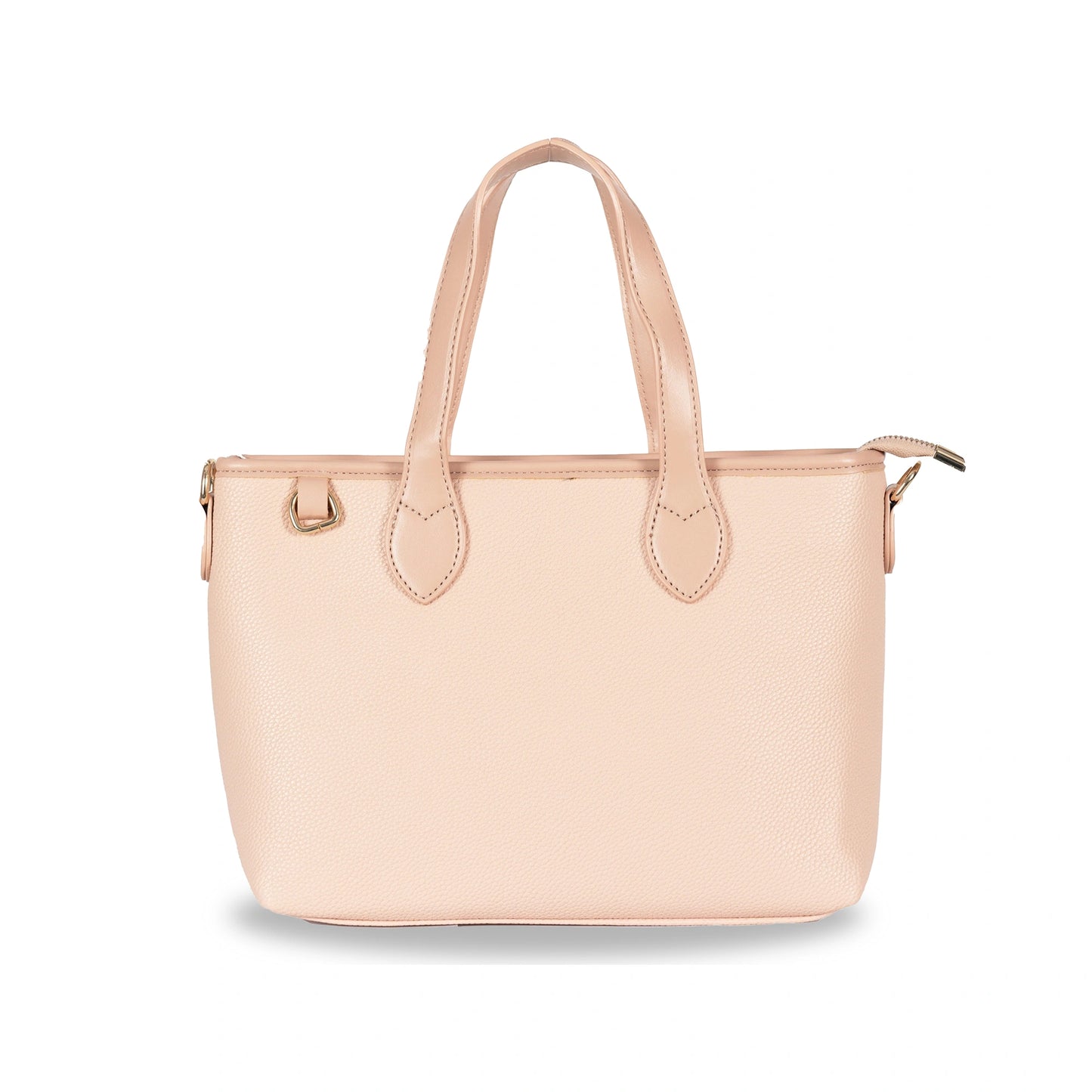 Timeless Leather Hand-Sling Bag β Dual Carry with Polished Gold Finish