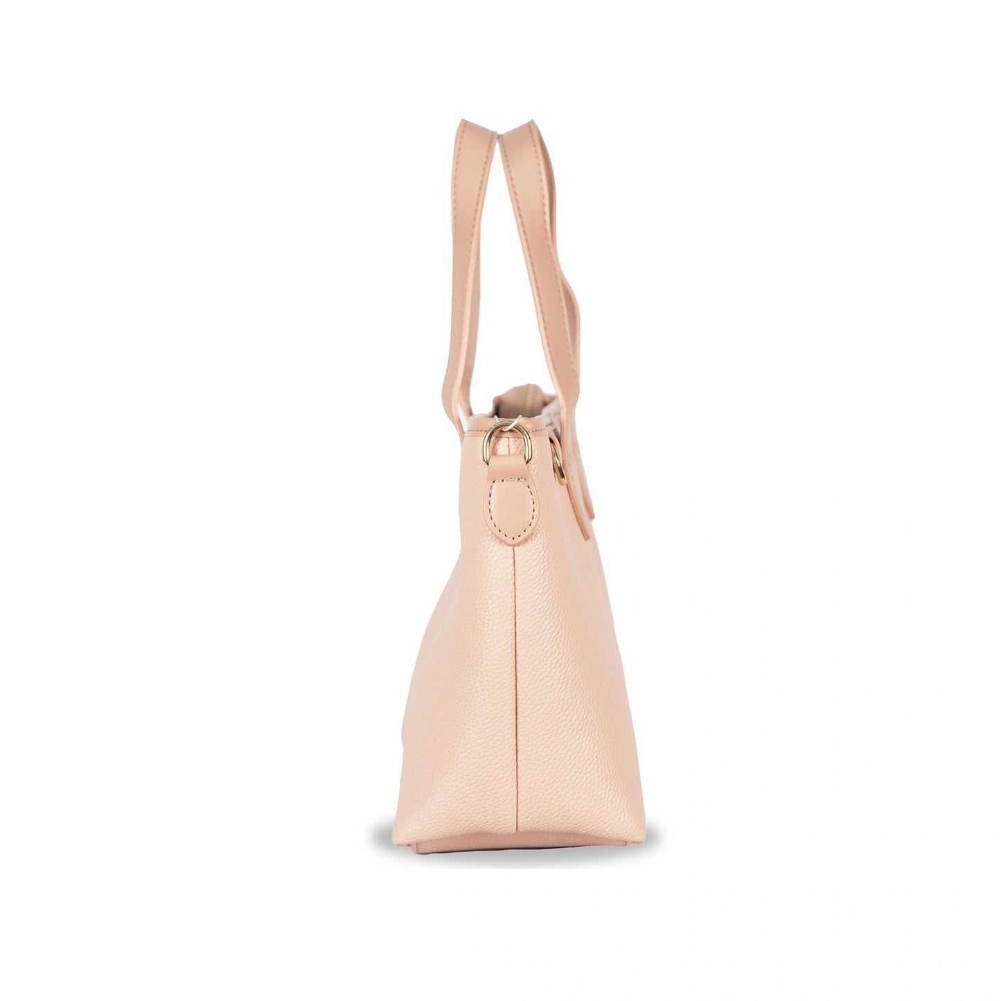 Timeless Leather Hand-Sling Bag β Dual Carry with Polished Gold Finish