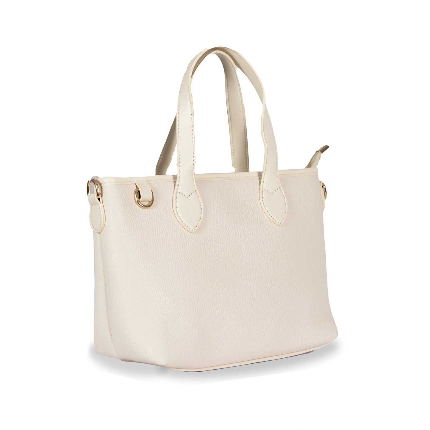 Timeless Leather Hand-Sling Bag β Dual Carry with Polished Gold Finish