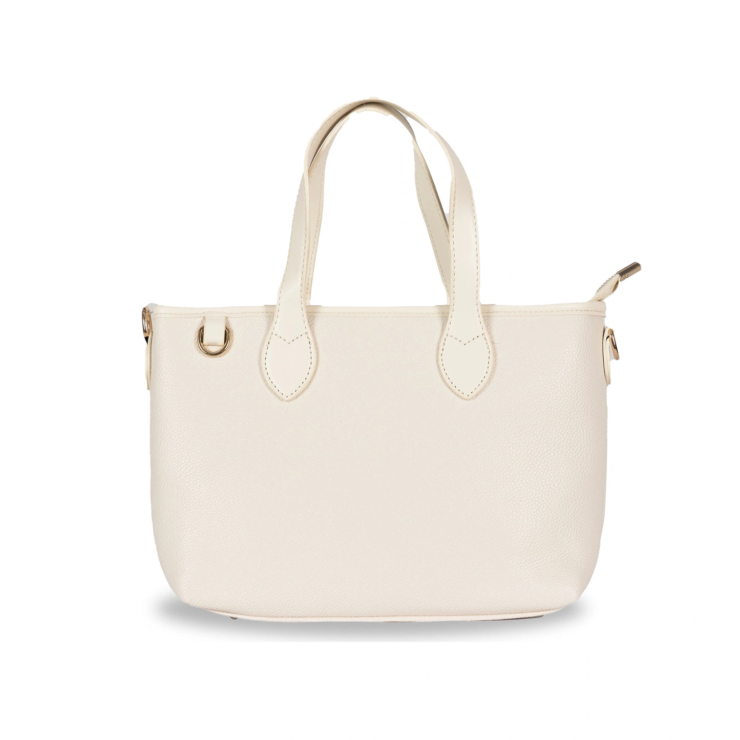 Timeless Leather Hand-Sling Bag β Dual Carry with Polished Gold Finish