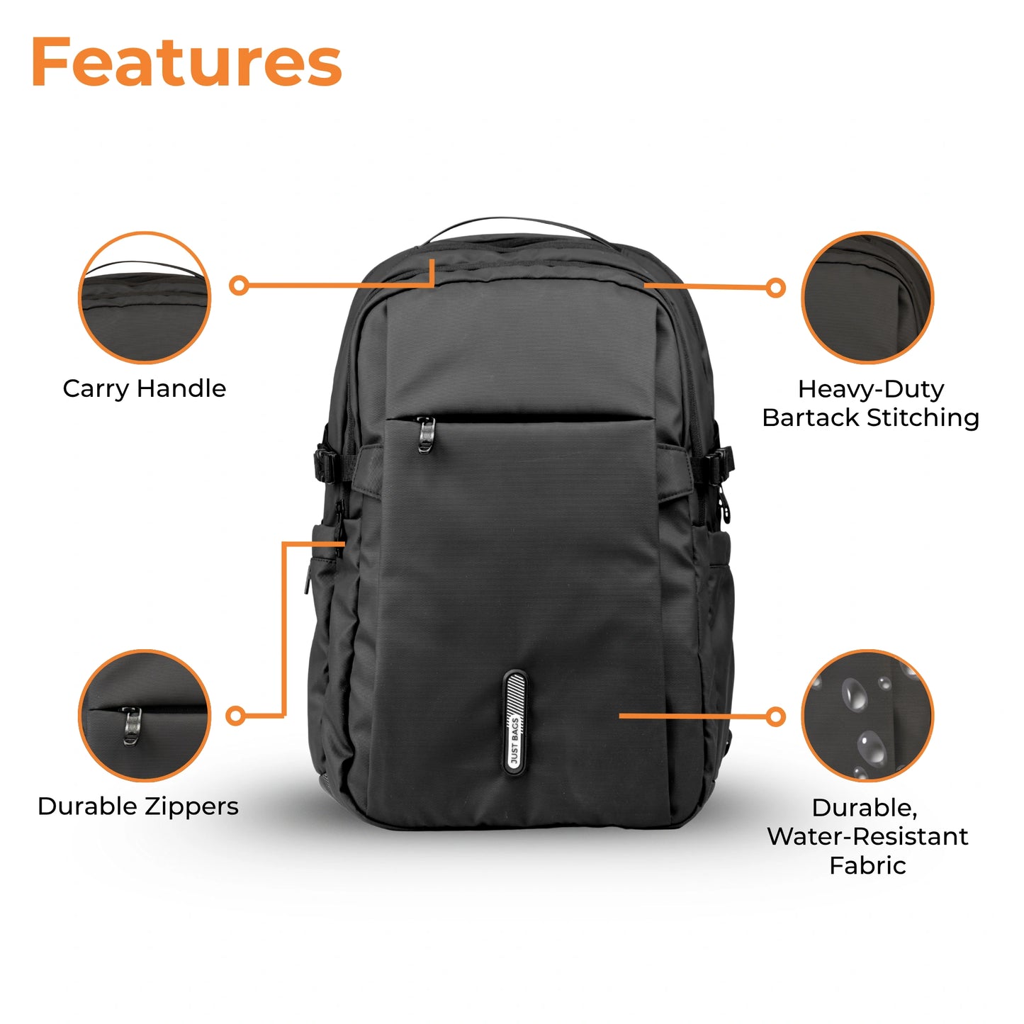 Laptop Backpack - Office, College, & Travel Essential