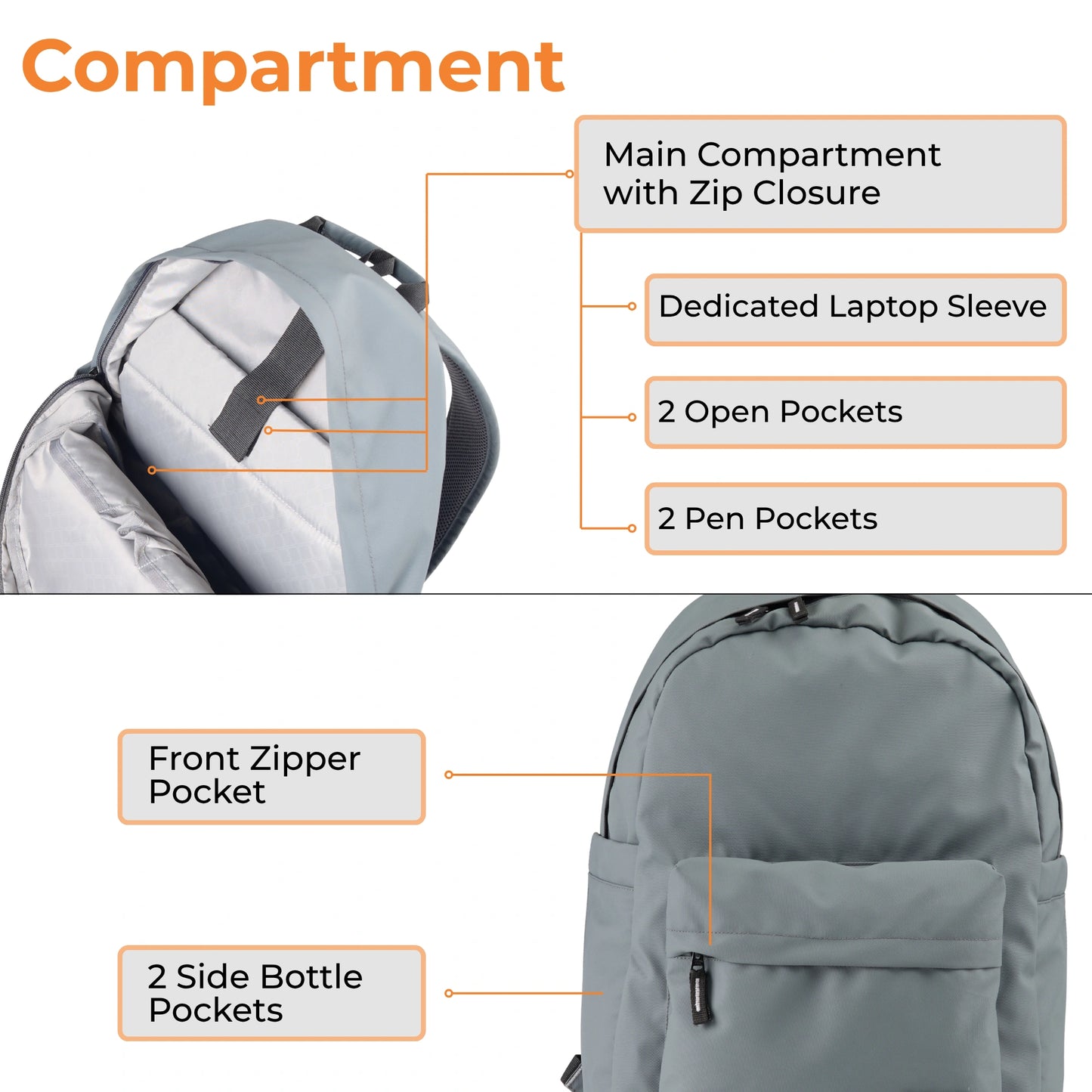 Everyday Backpack - Work, College & Travel Essentials