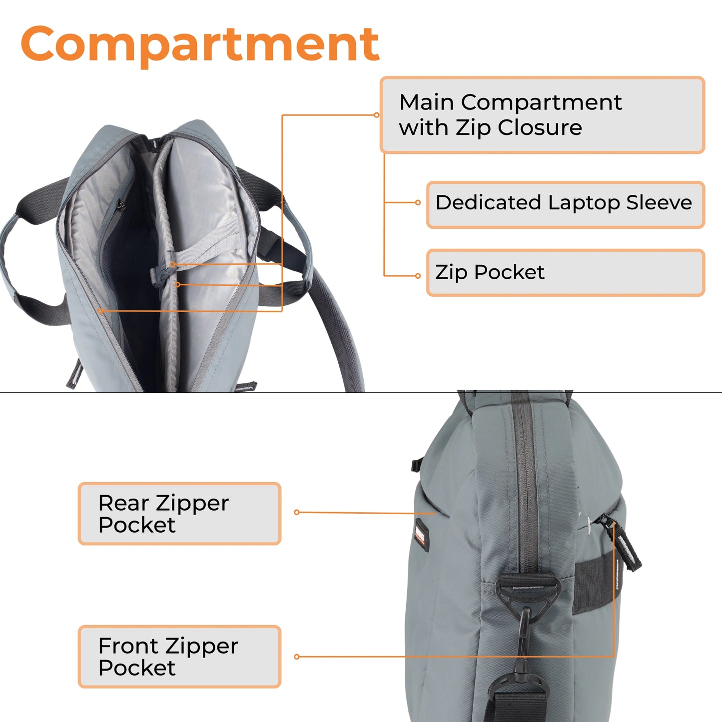 Messenger Laptop Bag β Business & Casual