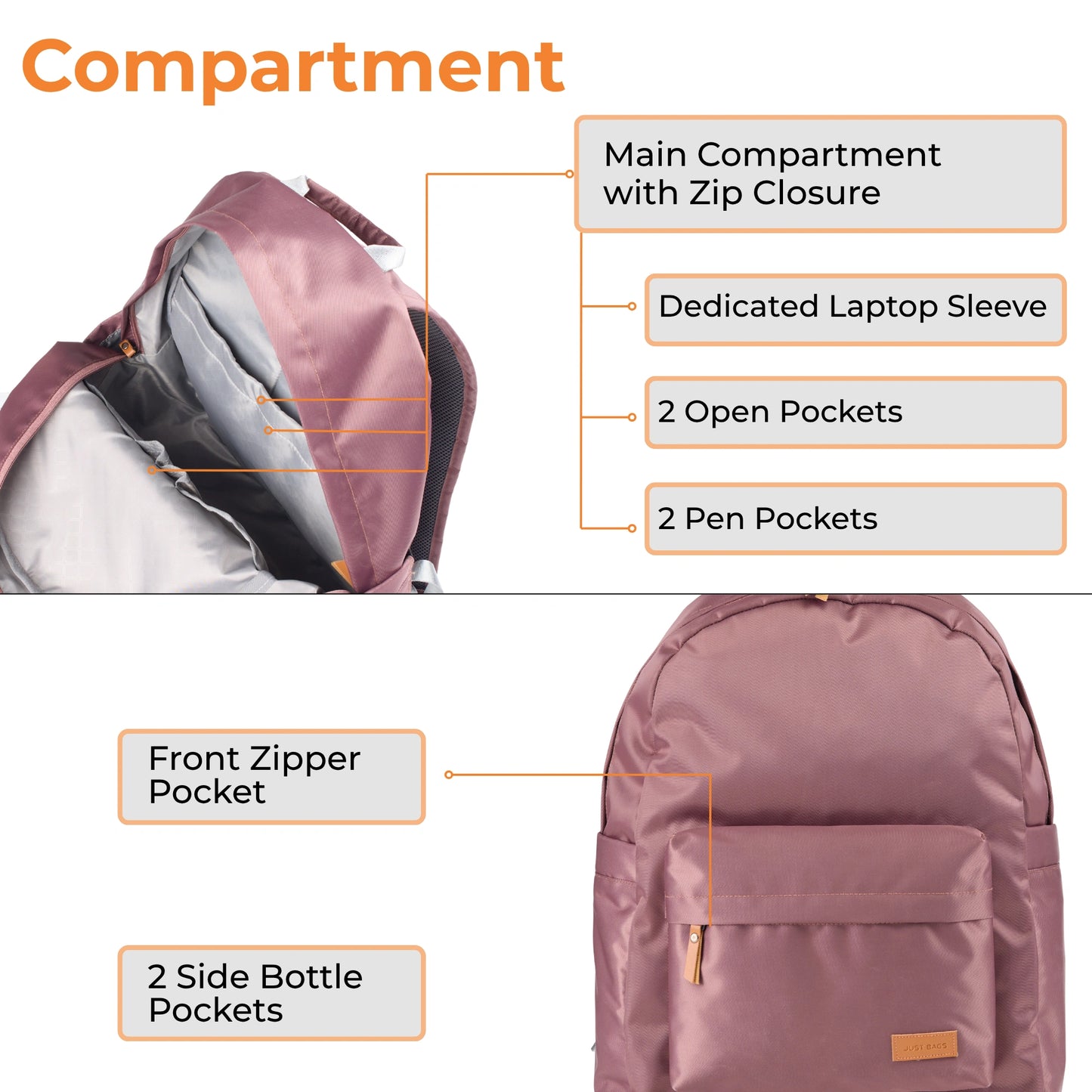 Everyday Backpack - Work, College & Travel Essentials