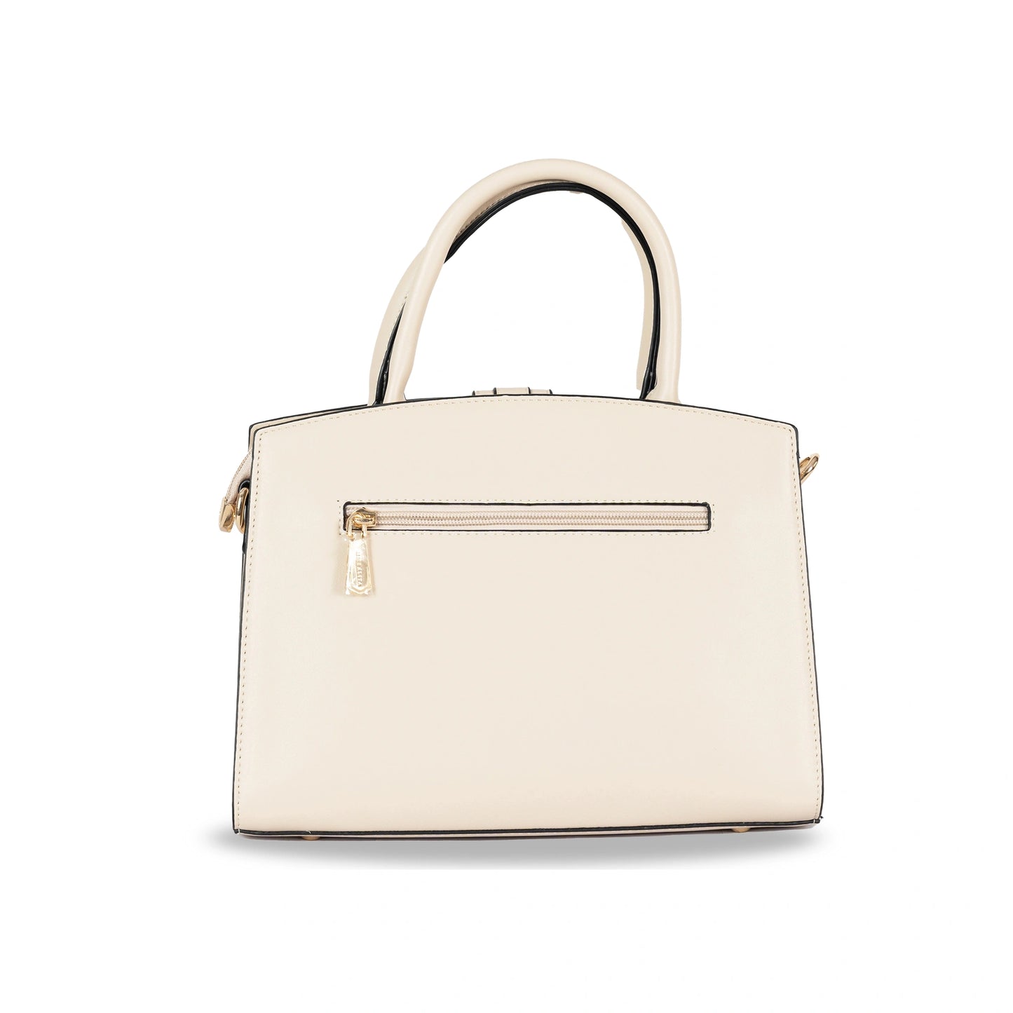 Miss Alita Faux Leather Convertible Hand & Sling Bag β Front Pattern Design with Gold Accents