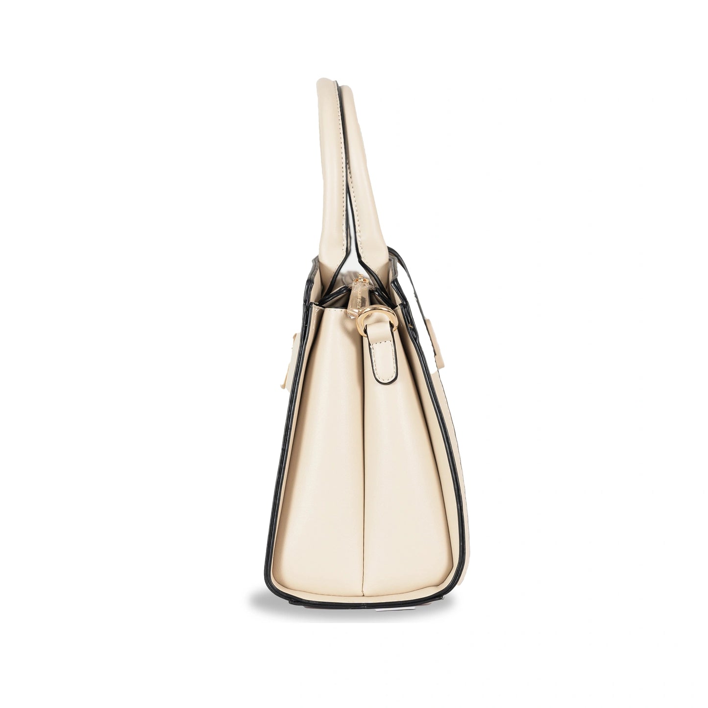 Miss Alita Faux Leather Convertible Hand & Sling Bag β Front Pattern Design with Gold Accents
