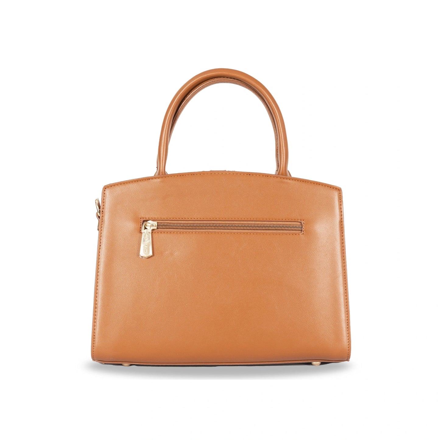 Miss Alita Faux Leather Convertible Hand & Sling Bag β Front Pattern Design with Gold Accents