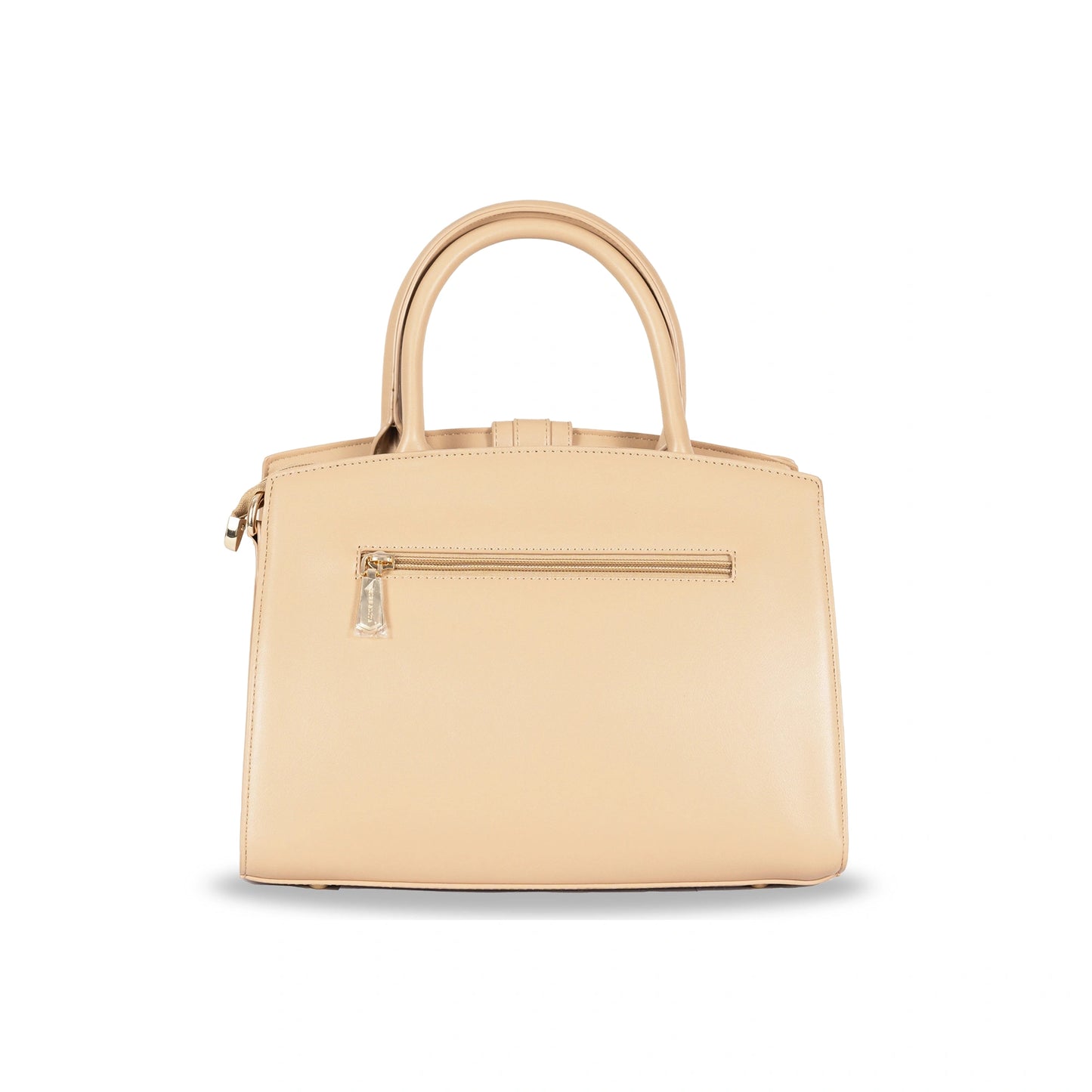 Miss Alita Faux Leather Convertible Hand & Sling Bag β Front Pattern Design with Gold Accents