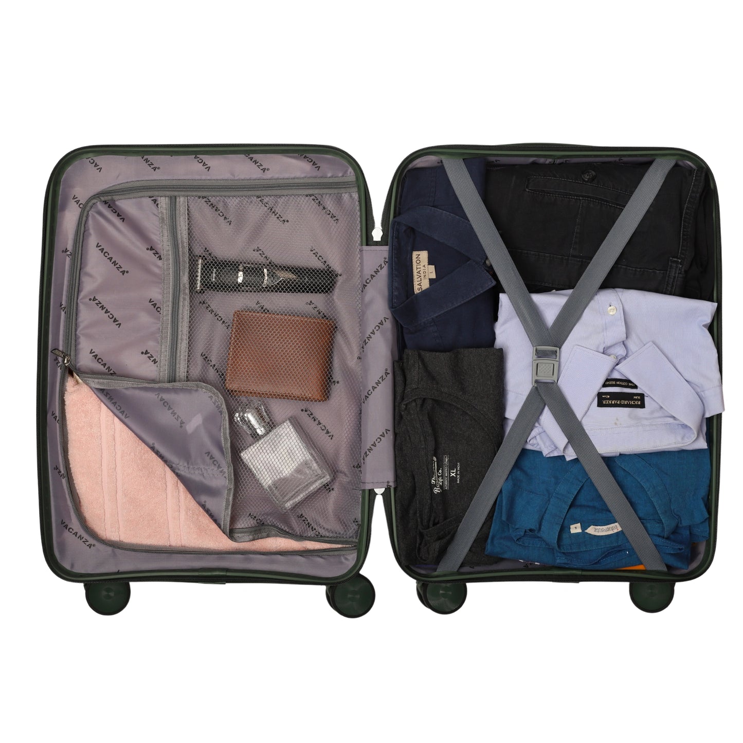 JB Vacanza Polypropylene Check-In Trolley Bag Small Size - 20 inches (55 cm)