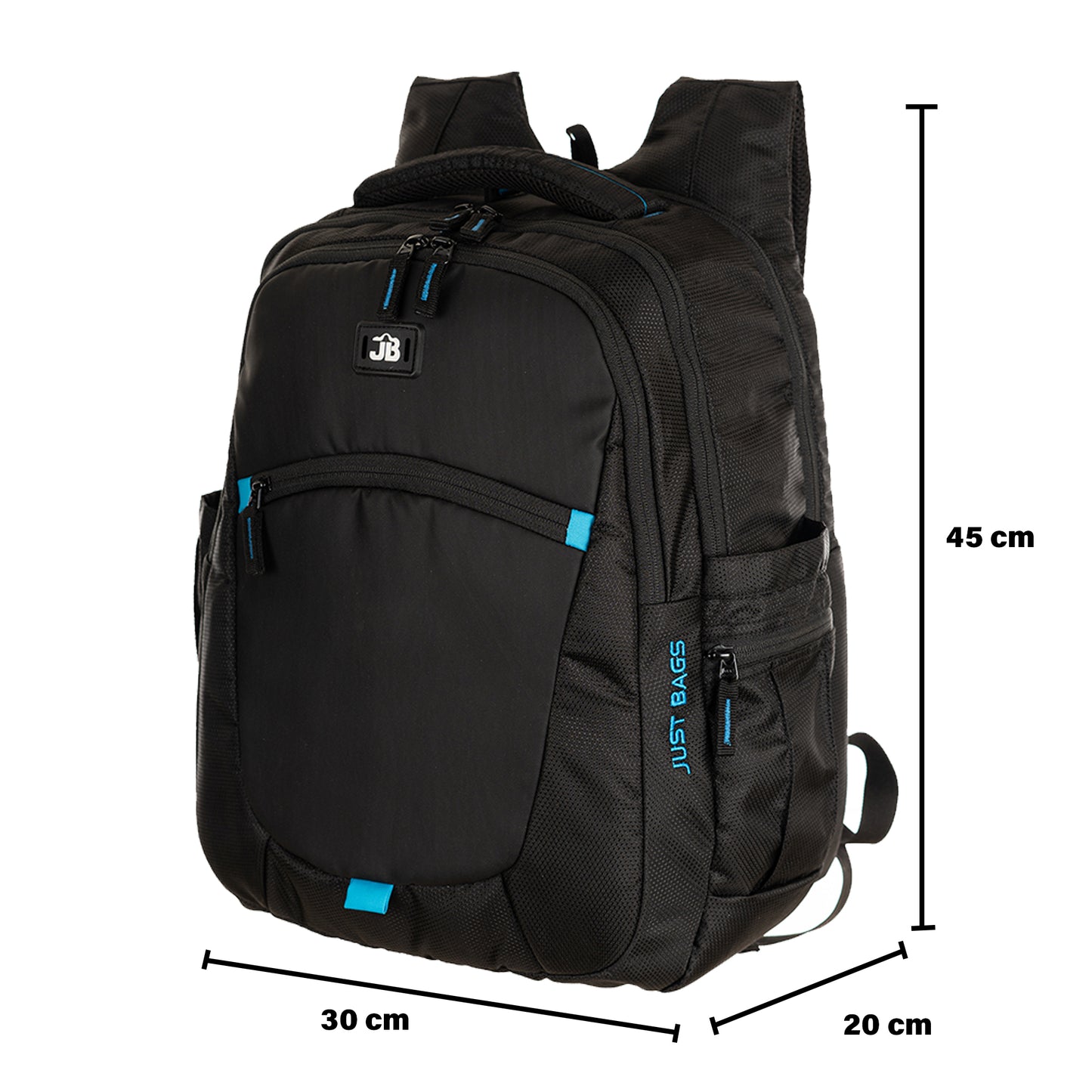 Space Pro Unisex Laptop Backpack (Black T_Blue)
