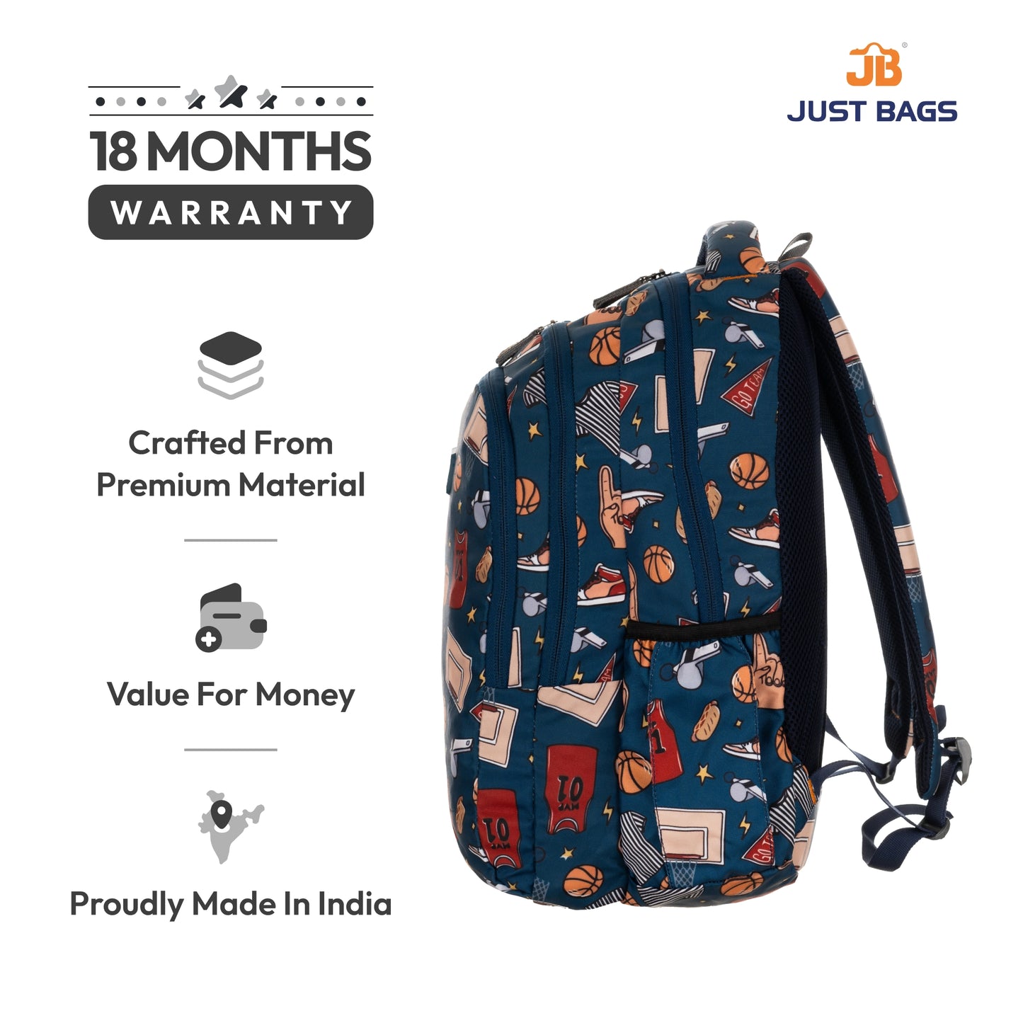 Primary School 24L Backpack for Kids β 17β³ (43 cm) | Ages 6β8