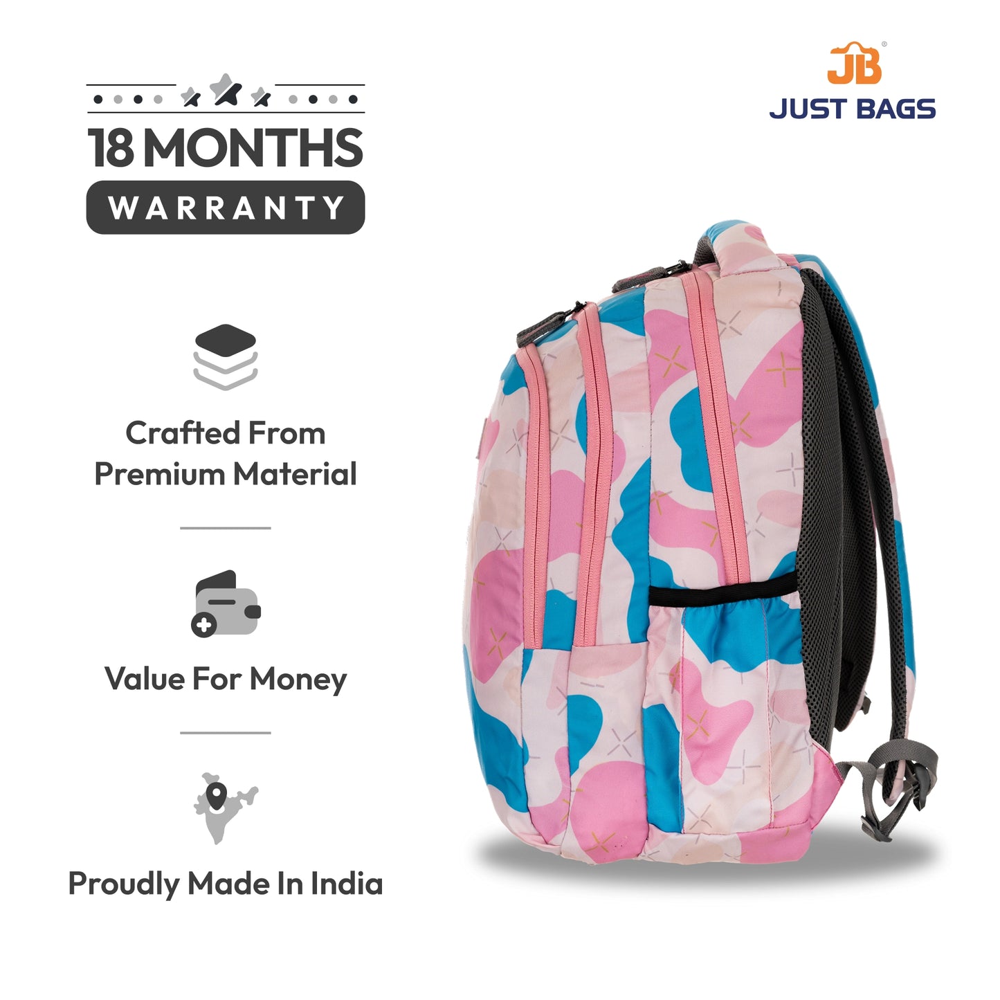 Preschool Durable 18L Backpack for Toddlers β 15" (38 cm) | Ages 2β4.5