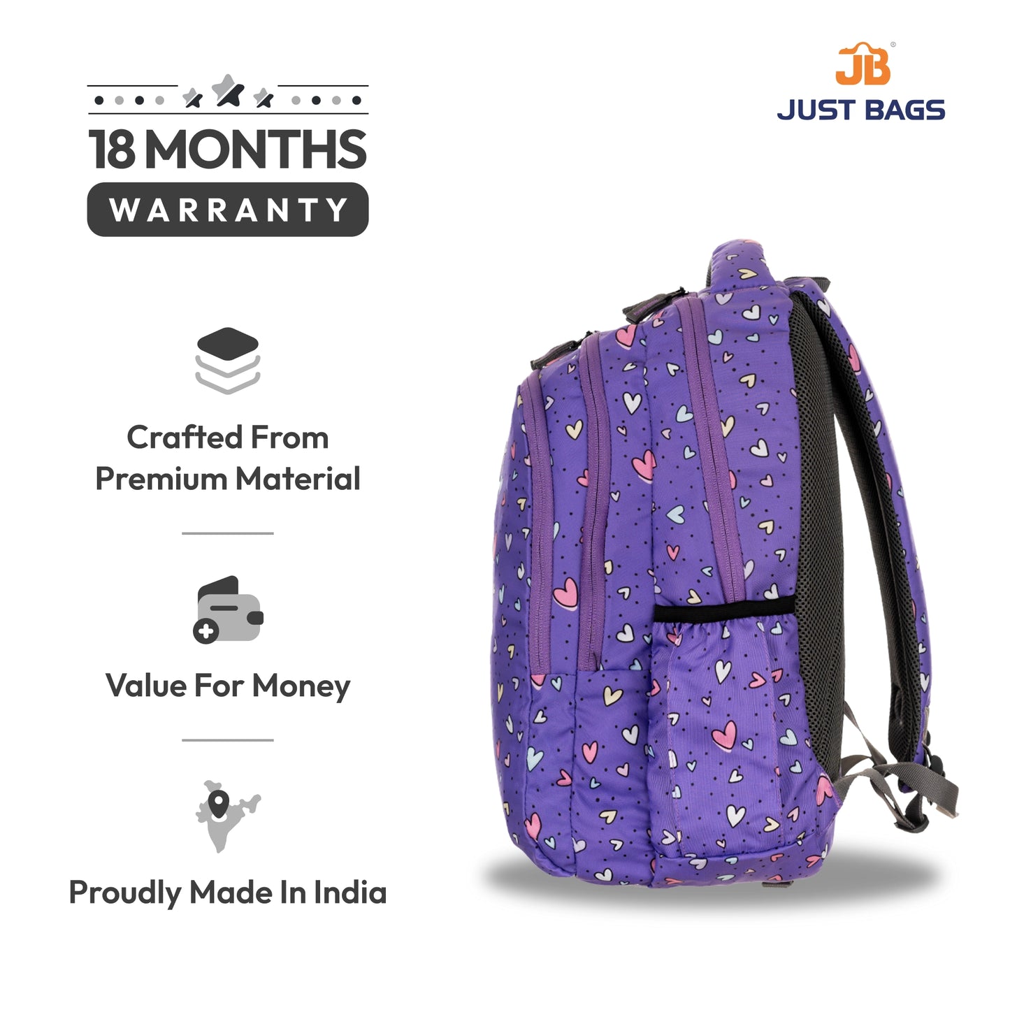 Preschool Durable 18L Backpack for Toddlers β 15" (38 cm) | Ages 2β4.5
