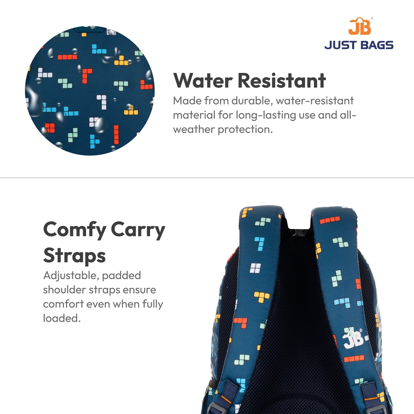 Preschool Durable 18L Backpack for Toddlers β 15" (38 cm) | Ages 2β4.5