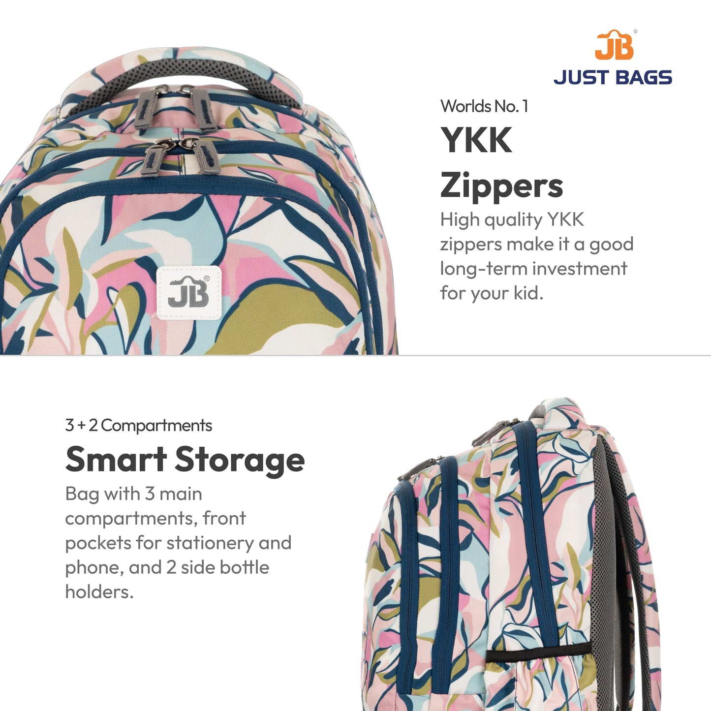 Preschool Durable 18L Backpack for Toddlers β 15" (38 cm) | Ages 2β4.5