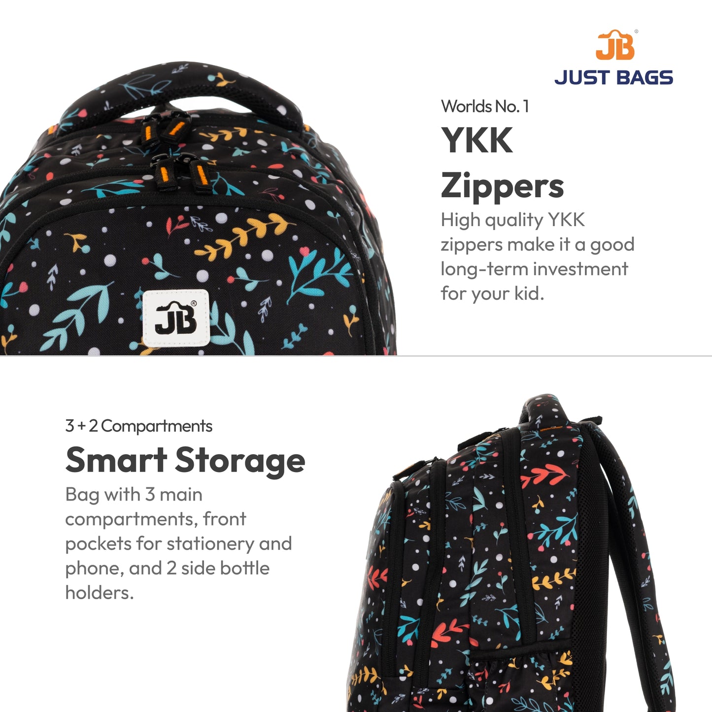 Preschool Durable 18L Backpack for Toddlers β 15" (38 cm) | Ages 2β4.5
