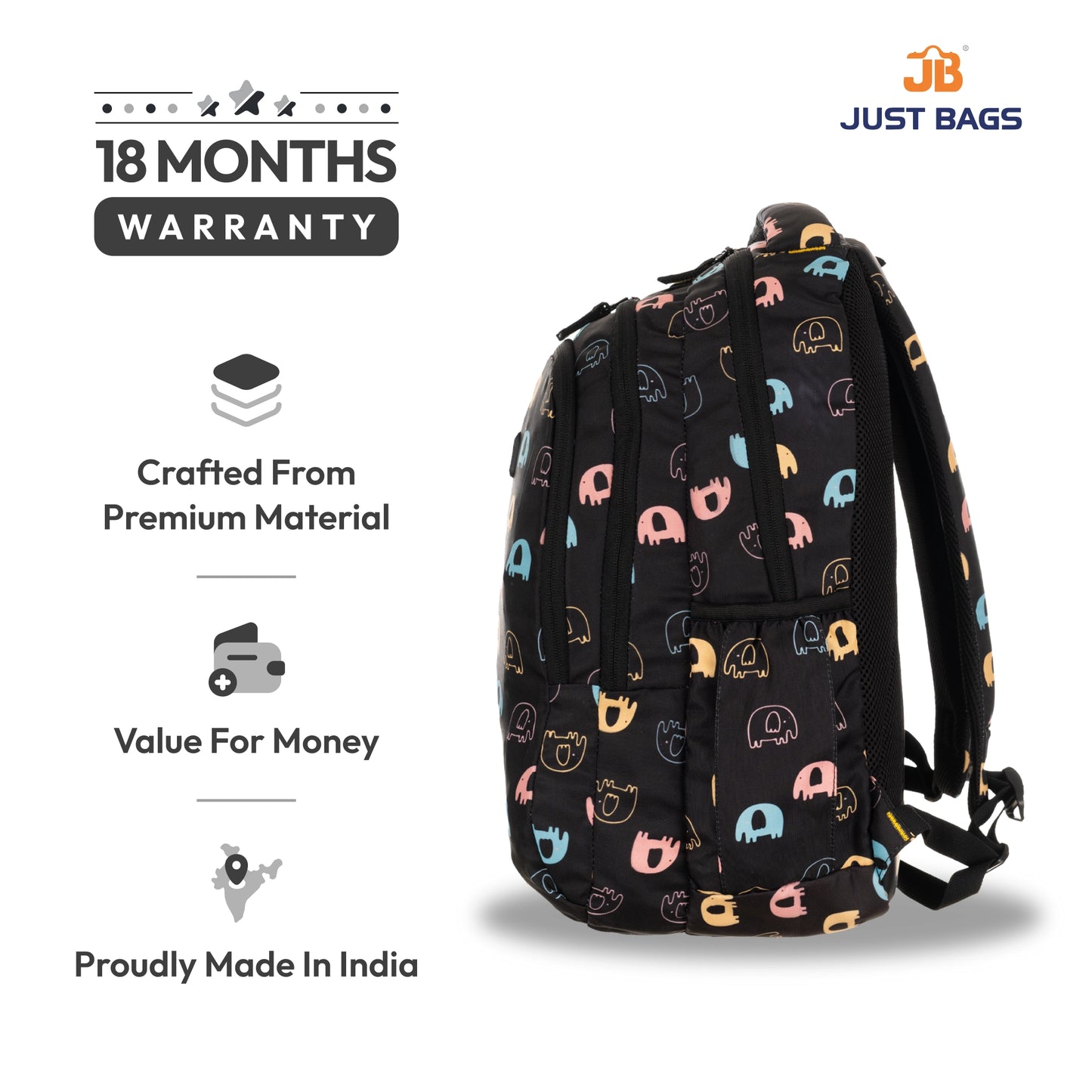 Preschool Durable 18L Backpack for Toddlers β 15" (38 cm) | Ages 2β4.5