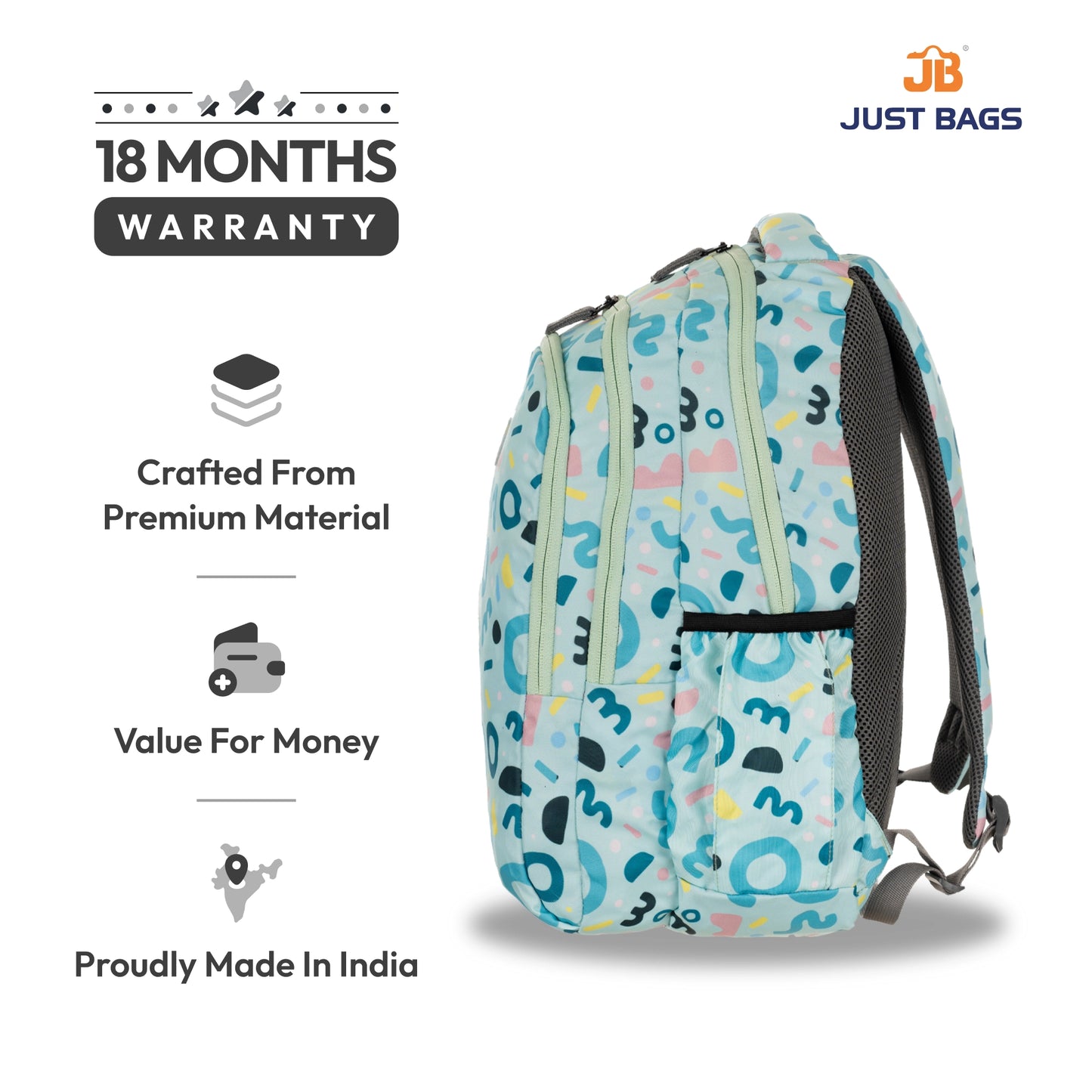 Preschool Durable 18L Backpack for Toddlers β 15" (38 cm) | Ages 2β4.5