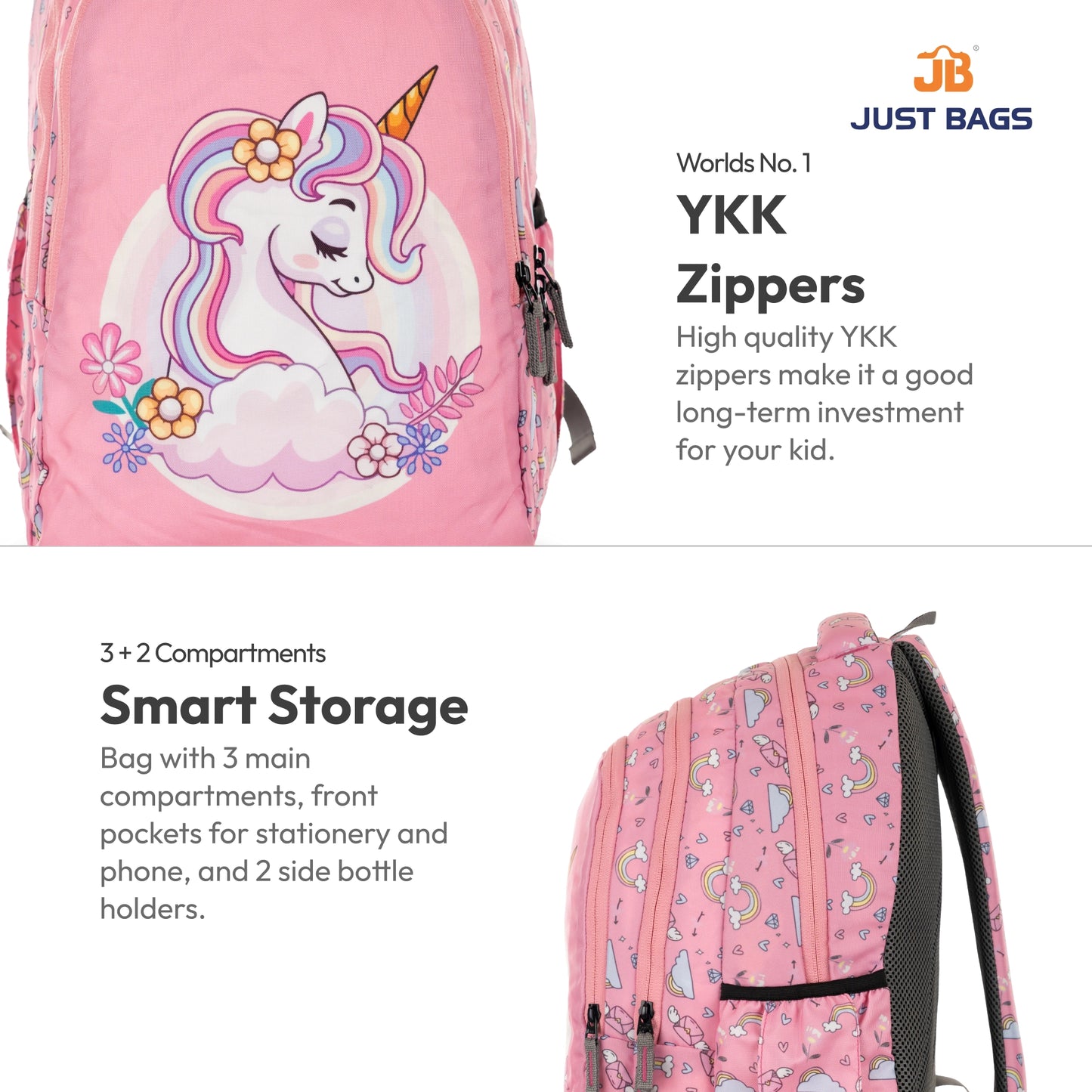 Preschool Durable 18L Backpack for Toddlers β 15" (38 cm) | Ages 2β4.5