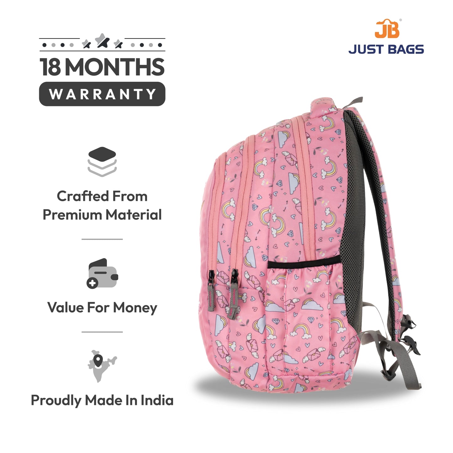 Preschool Durable 18L Backpack for Toddlers β 15" (38 cm) | Ages 2β4.5