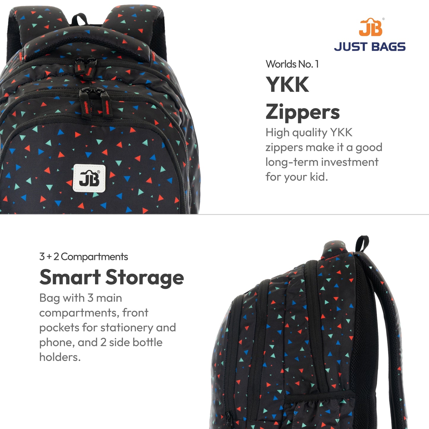 Preschool Durable 18L Backpack for Toddlers β 15" (38 cm) | Ages 2β4.5
