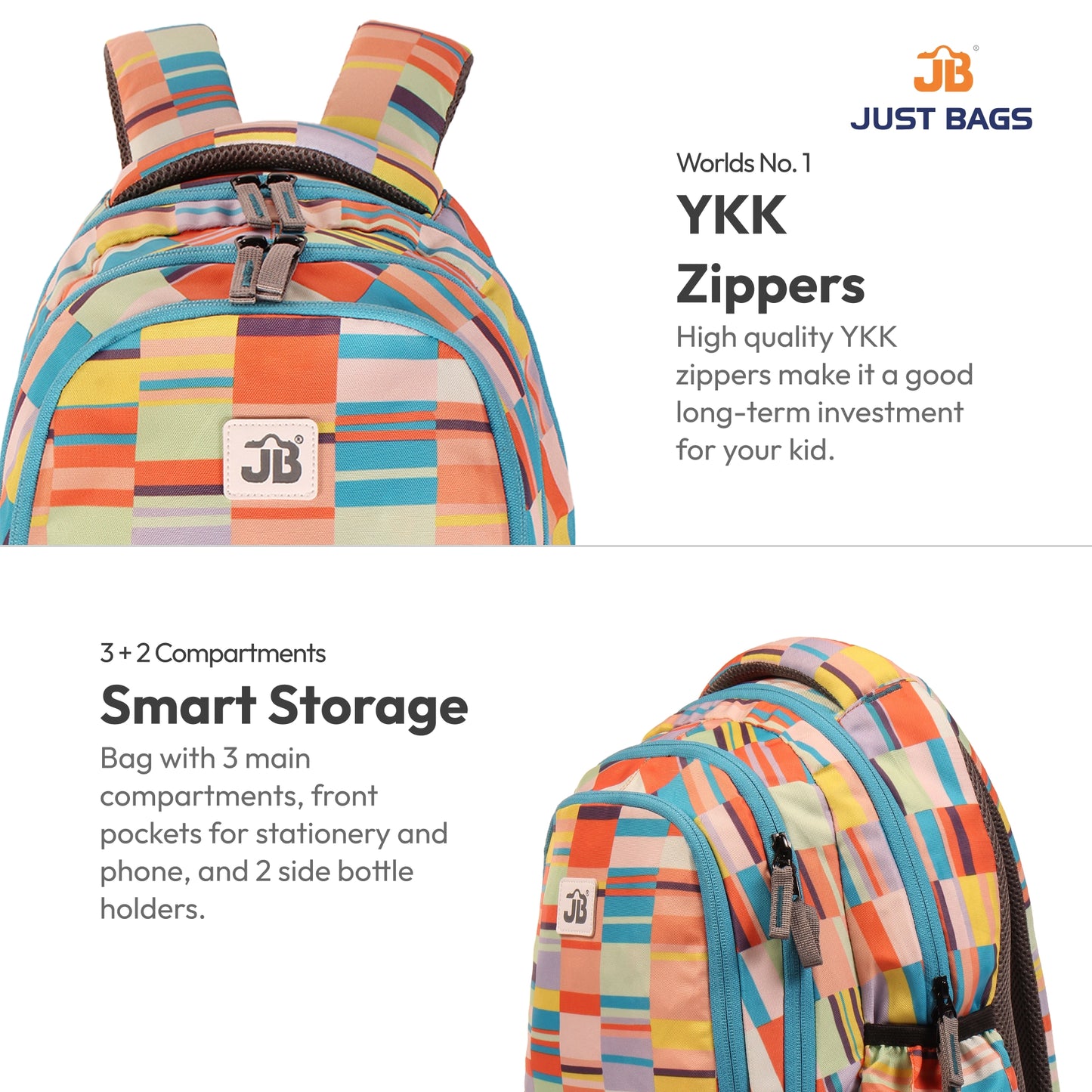 Preschool Durable 18L Backpack for Toddlers β 15" (38 cm) | Ages 2β4.5