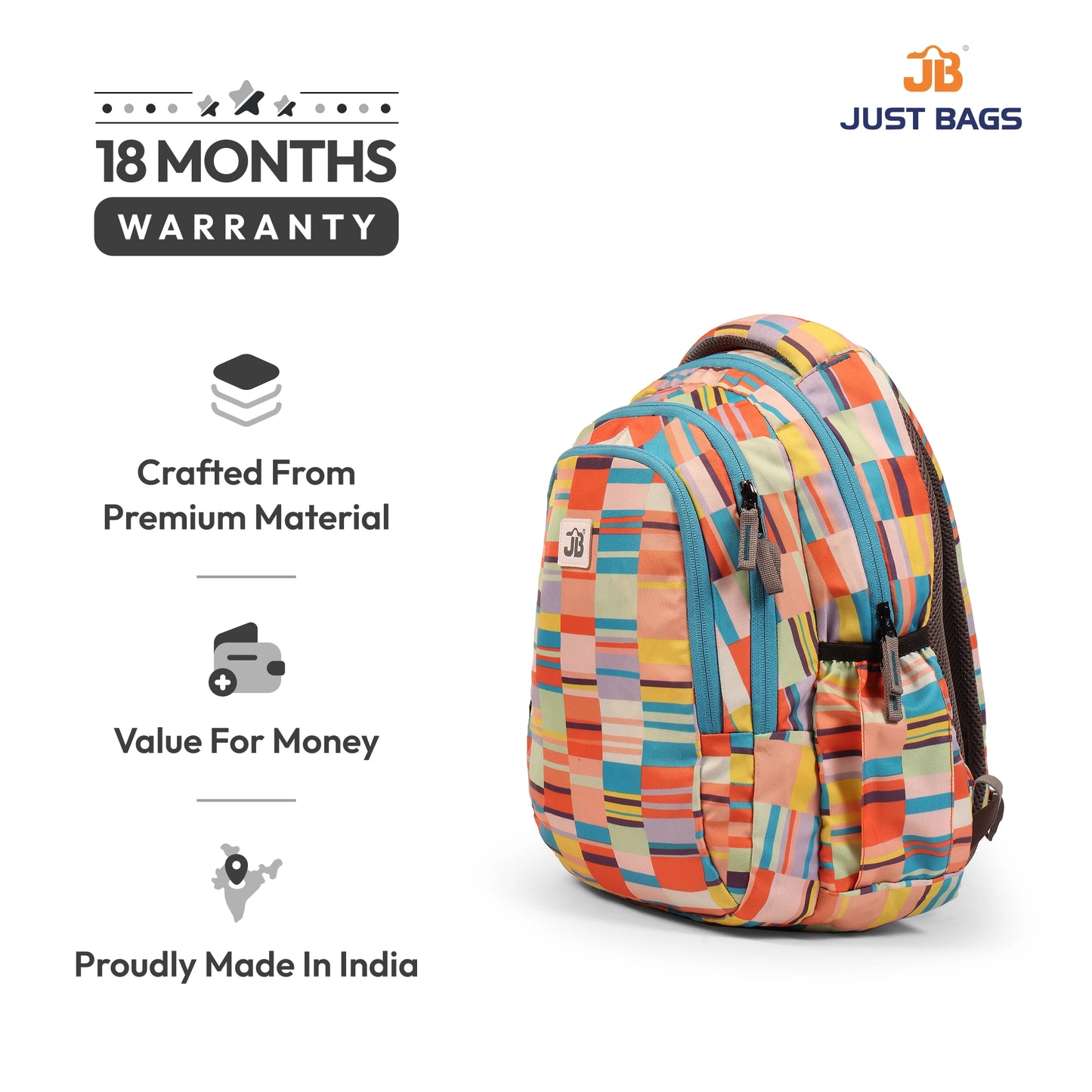 Preschool Durable 18L Backpack for Toddlers β 15" (38 cm) | Ages 2β4.5