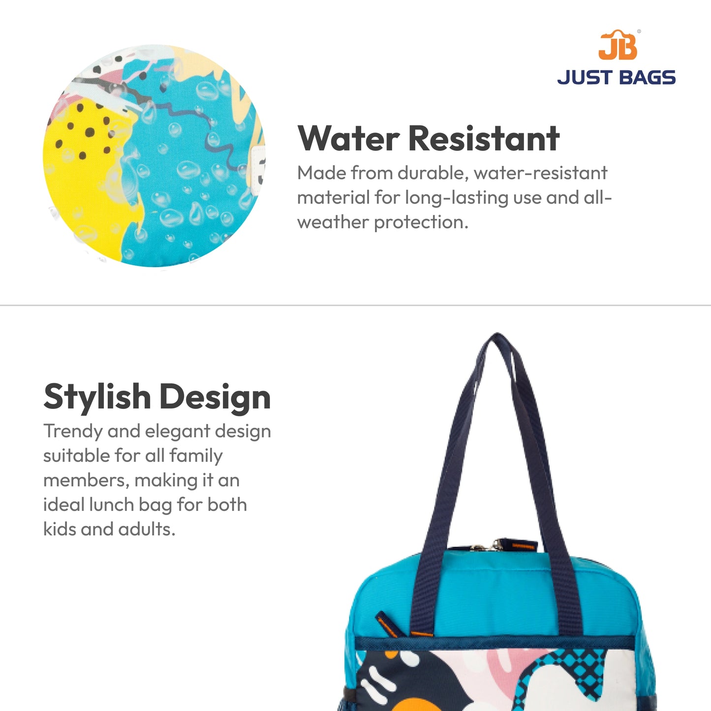 Secondary School Combo 36L Backpack & 8L TiffinBag Backpack For Children - 19 Inches & 10.5 Inches | Age 9+