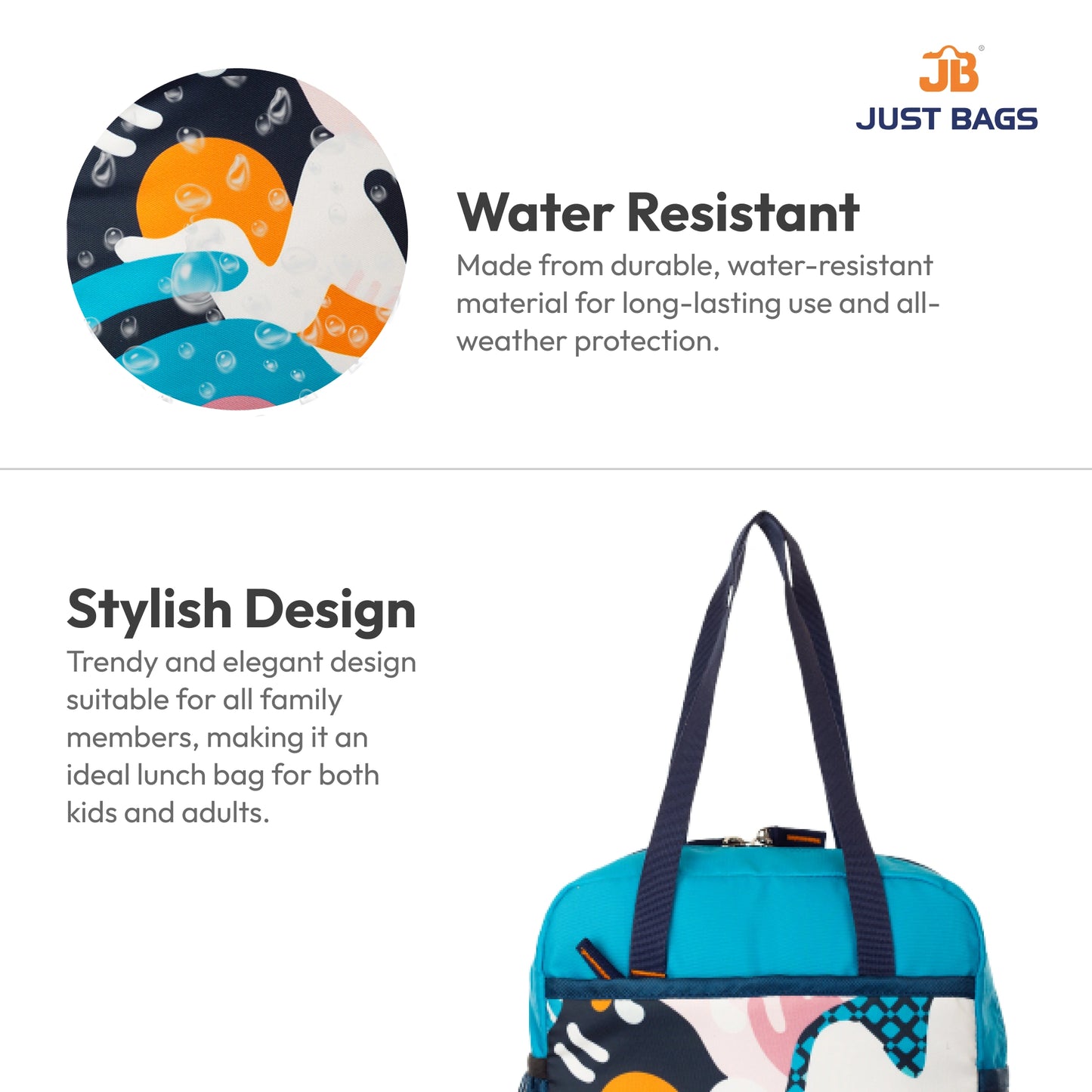 Secondary School Combo 36L Backpack & 8L TiffinBag Backpack For Children - 19 Inches & 10.5 Inches | Age 9+