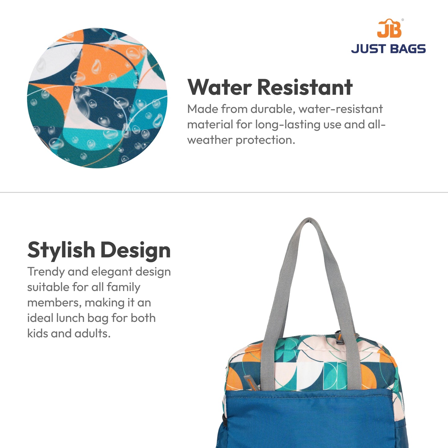 Secondary School Combo 34L Backpack & 8L TiffinBag Backpack For Children - 19 Inches & 10.5 Inches | Age 9+