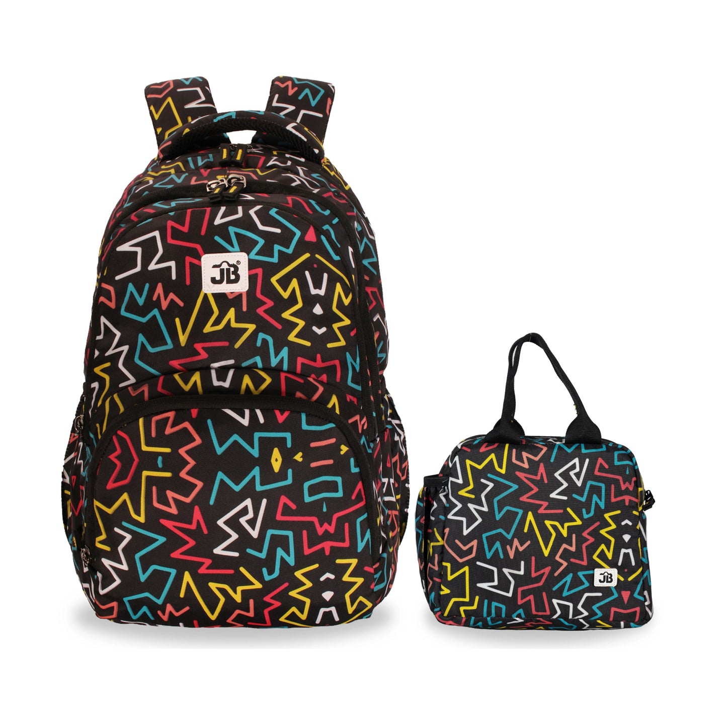 Primary School 25L Backpack & 6L TiffinBag Combo for Kids – 17 Inches-7.5 Inches | Ages 8–10