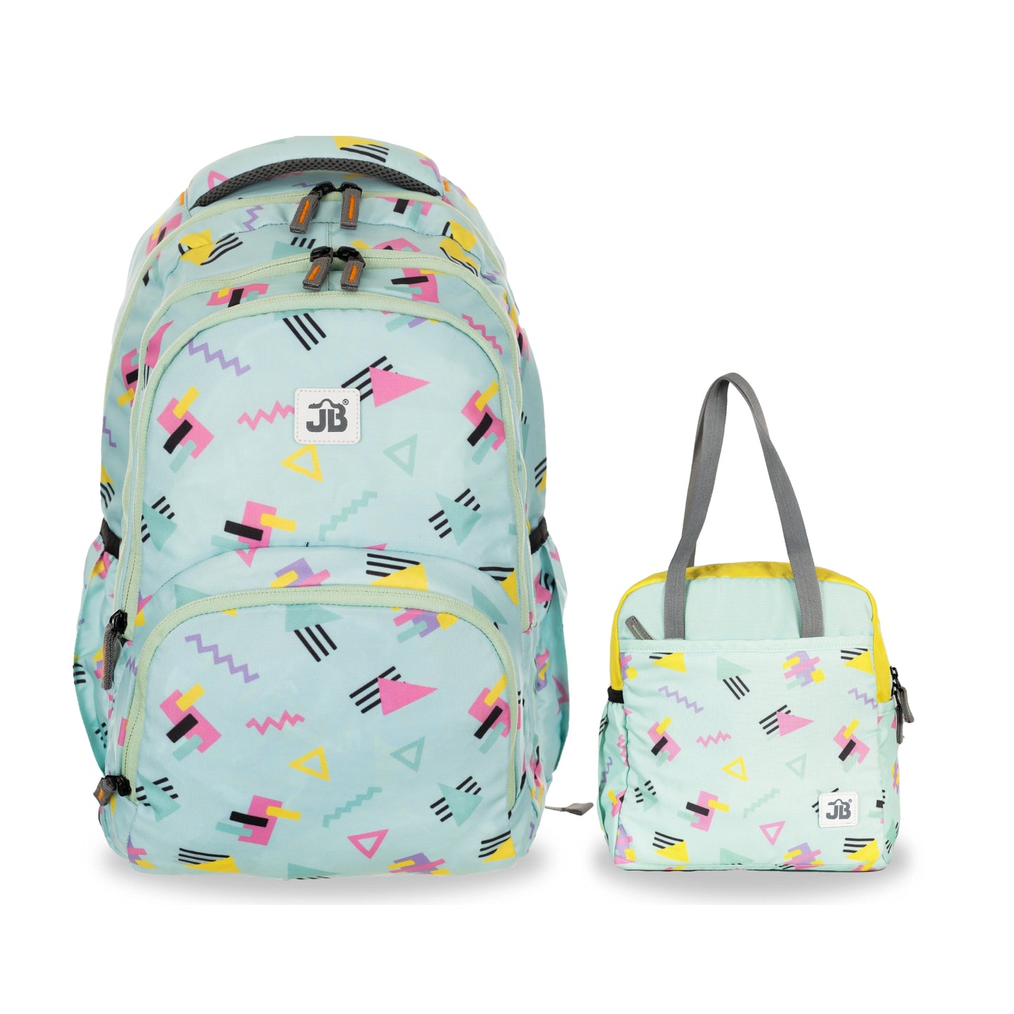 Primary School 25L Backpack & 8L TiffinBag Combo for Kids – 17 Inches & 10.5 Inches | Ages 8–10