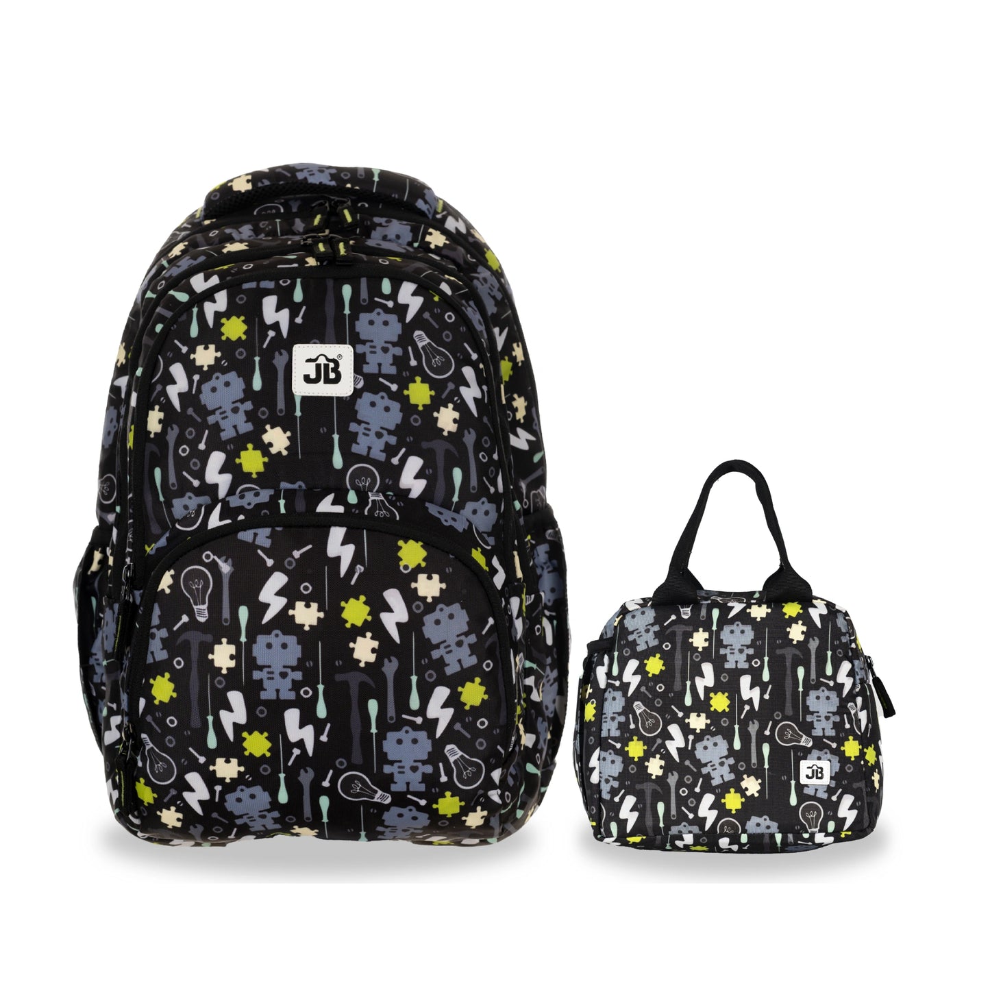 Primary School 25L Backpack & 6L TiffinBag Combo for Kids – 17 Inches-7.5 Inches | Ages 8–10