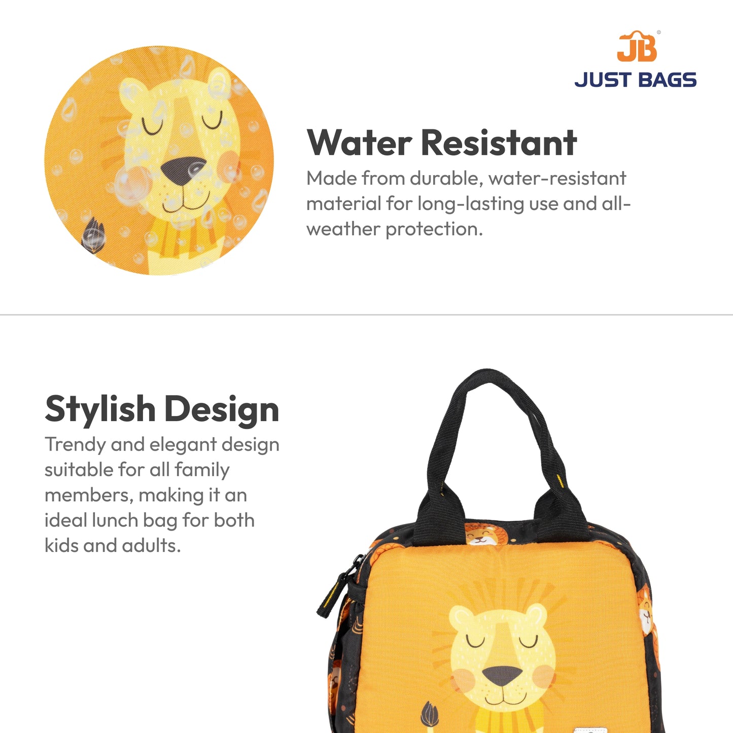 Primary School 24L Backpack & 6L TiffinBag Combo for Kids – 17 Inches & 7.5 Inches | Ages 6–8