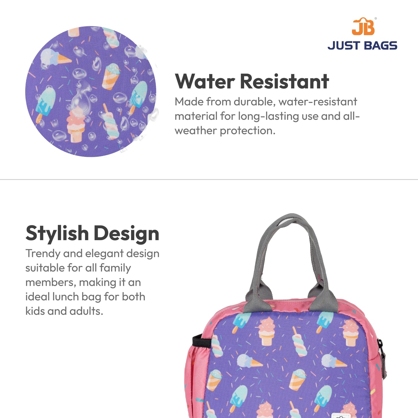 Primary School 24L Backpack & 6L TiffinBag Combo for Kids – 17 Inches & 7.5 Inches | Ages 6–8