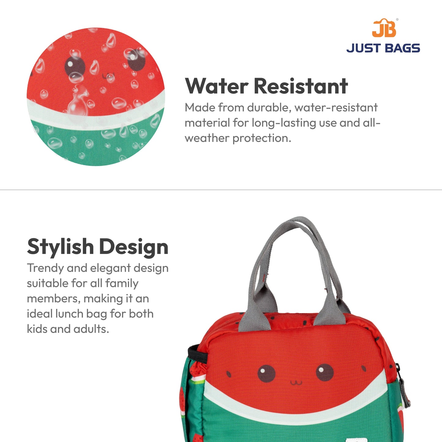 Primary School 24L Backpack & 6L TiffinBag Combo for Kids – 17 Inches & 7.5 Inches | Ages 6–8