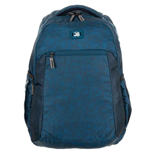Navy Blue Printed School/College Backpack - 19 Inch (Navy)