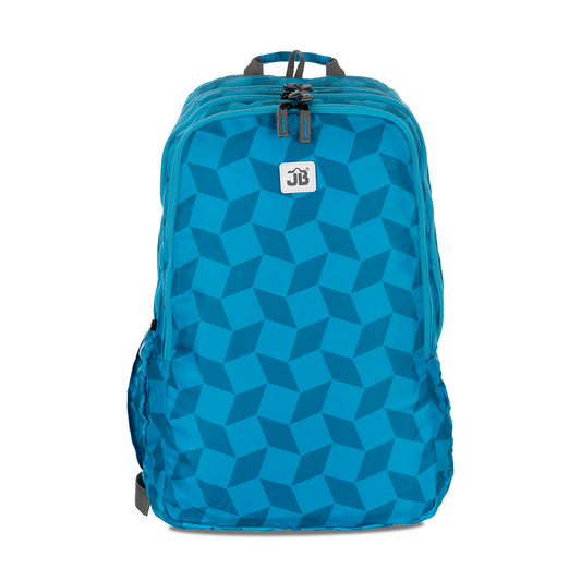Modern Classic School/College Backpack - 19 Inch (Light Blue)