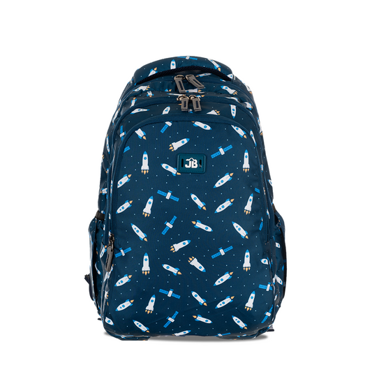 Cosmic Navy Blue School Backpack - 17 Inch (Cosmic Navy)